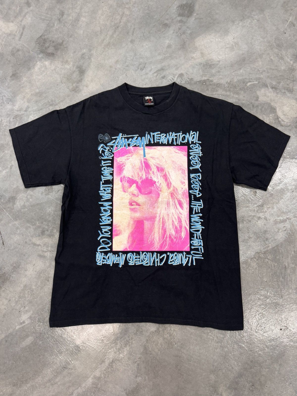 トップス 25ss stussy LAURA tee black L s-l1200.jpg