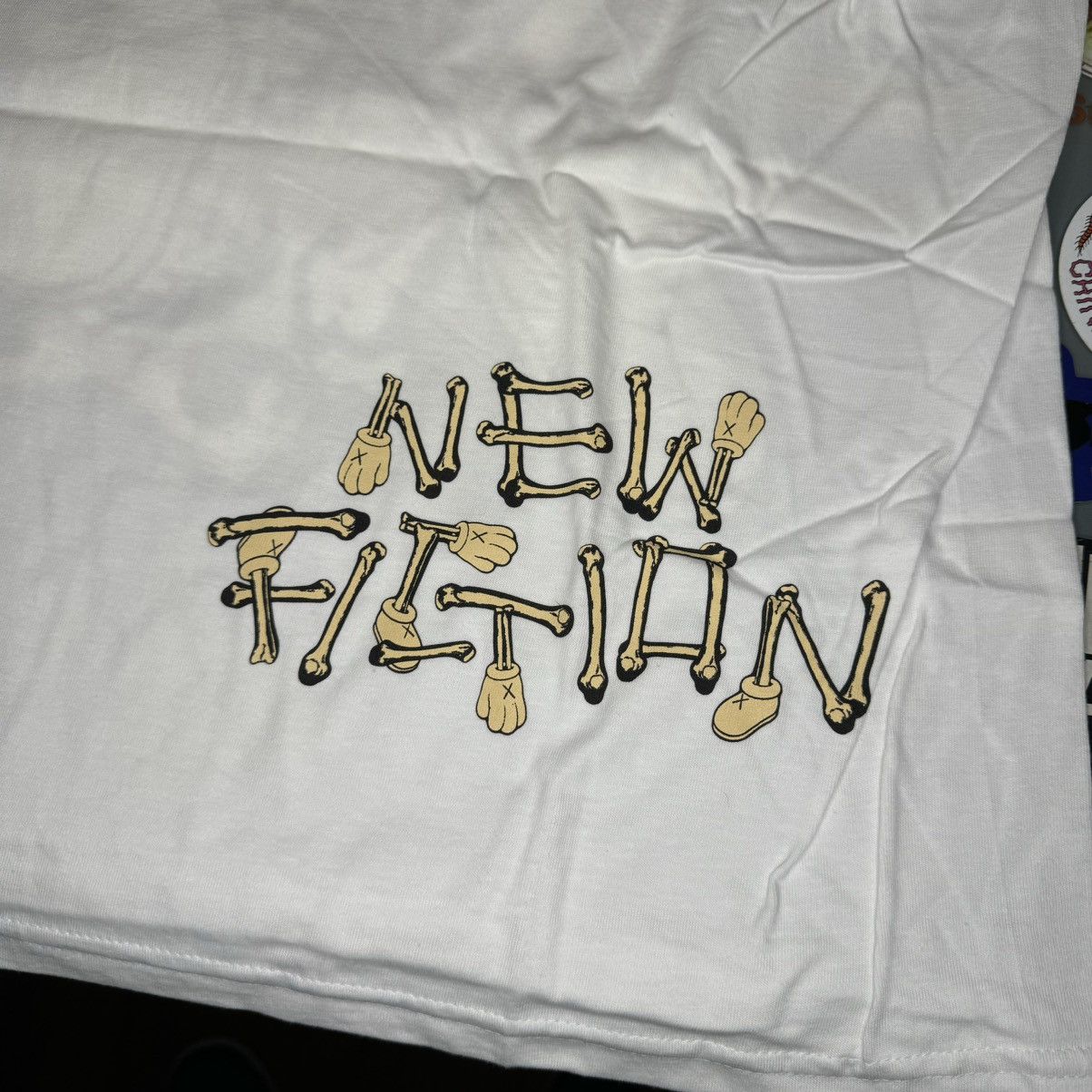 Kaws Kaws Skeleton New Fiction Tee White Large Brand New Size US L / EU 52-54 / 3 - 5 Thumbnail
