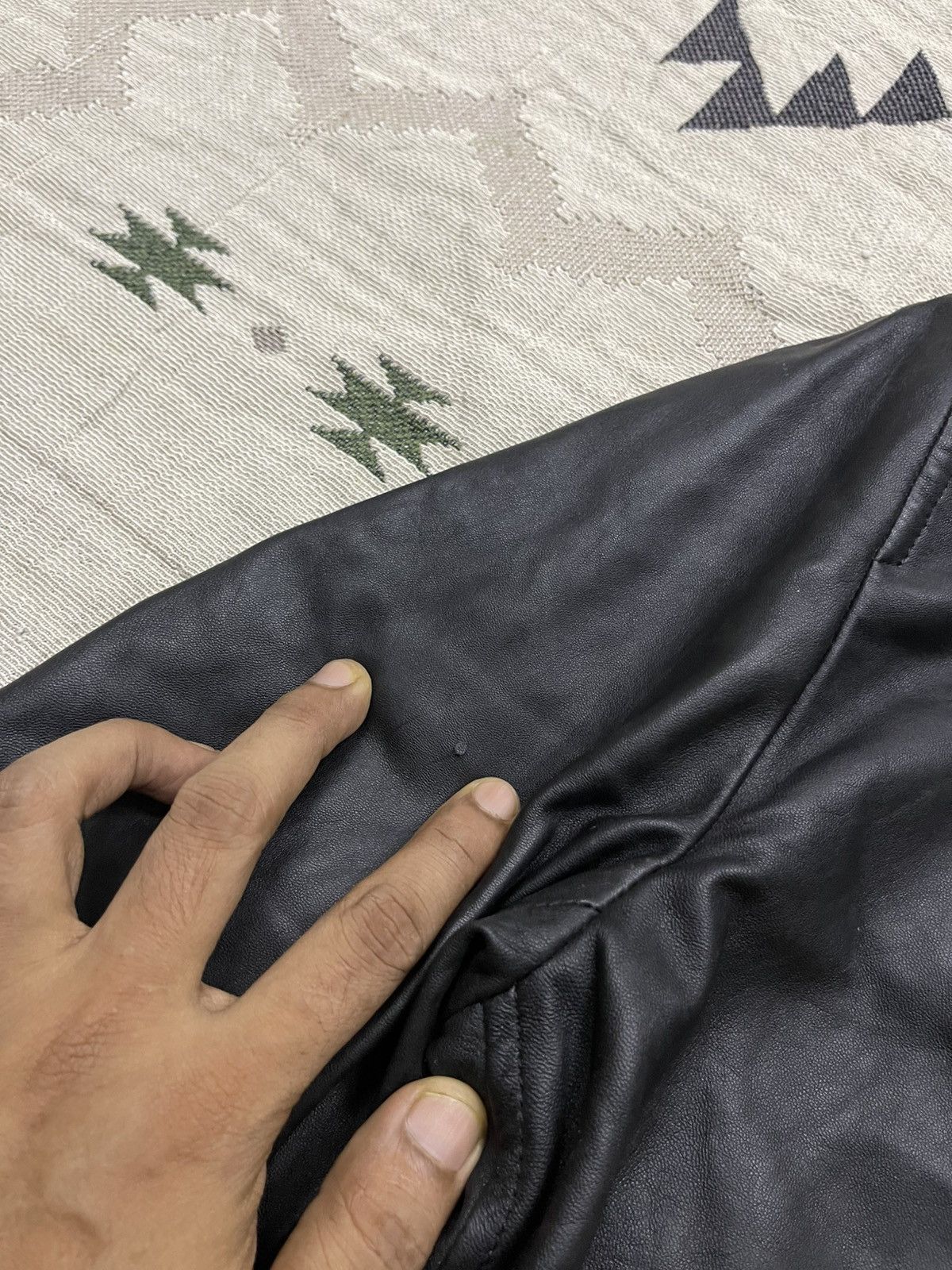 Junya Watanabe 90s JUNYA WATANABE COMME DES GARCONS LEATHER COAT Size US S / EU 44-46 / 1 - 6 Thumbnail