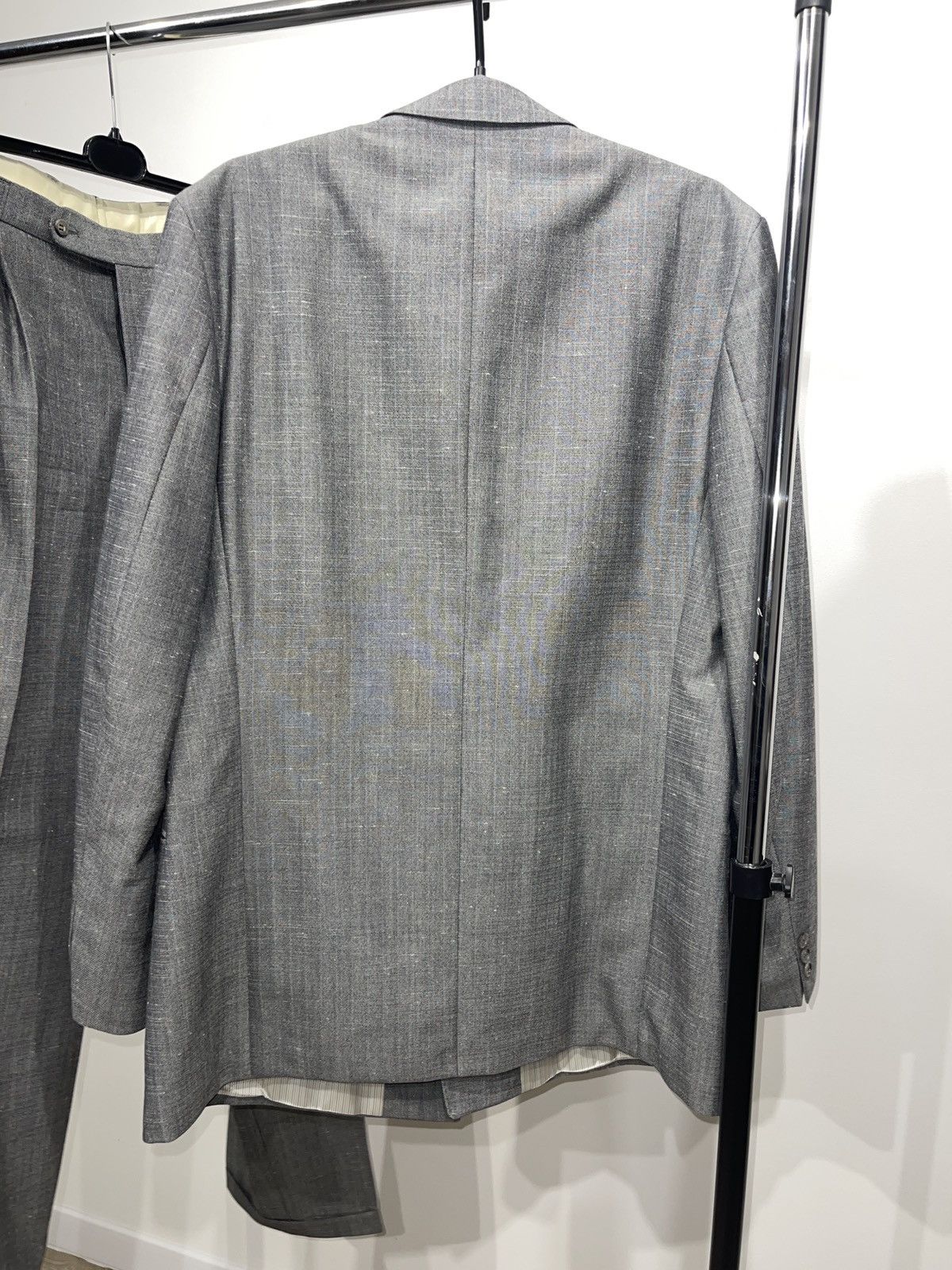 Vintage 🔥Vintage double-breasted suit classic blazer + trousers 40L Size 40L - 8 Thumbnail