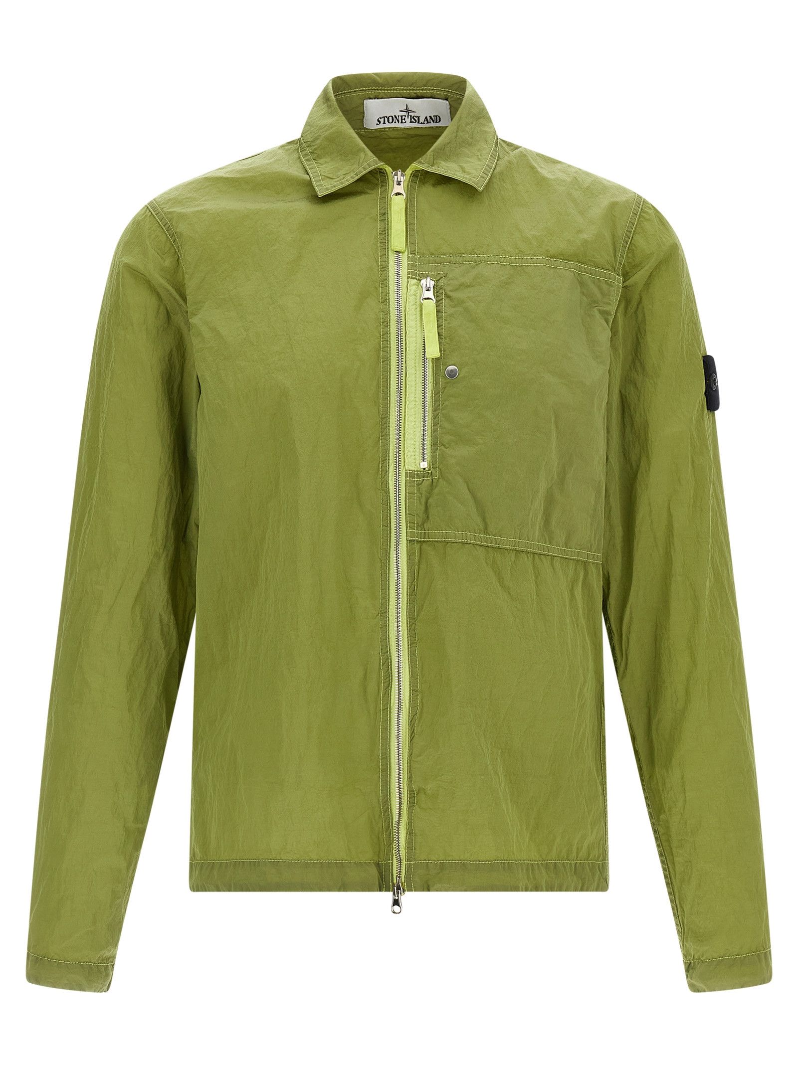 Stone Island '1200038' overshirt Size US L / EU 52-54 / 3 - 1 Thumbnail