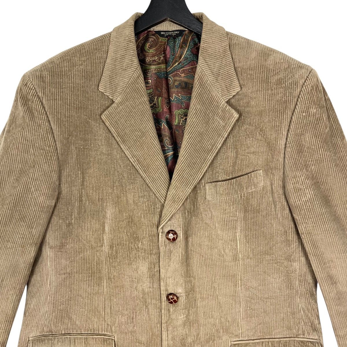Lauren Ralph Lauren × Ralph Lauren Lauren Ralph Lauren Women’s Corduroy Blazer Jacket Size XL / US 12-14 / IT 48-50 - 3 Thumbnail