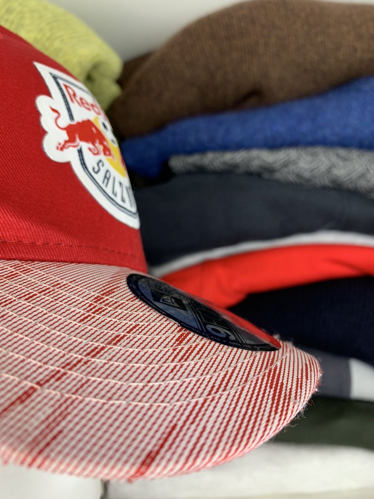 New Era × Red Bull New Era FC Red Bull Salzburg Cap Hat Size ONE SIZE - 6 Thumbnail