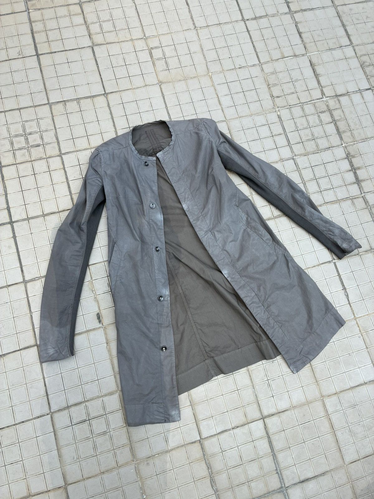 Rick Owens Rick Owens DRKSHDW 2018FW Waxed Jacket Size US S / EU 44-46 / 1 - 6 Thumbnail