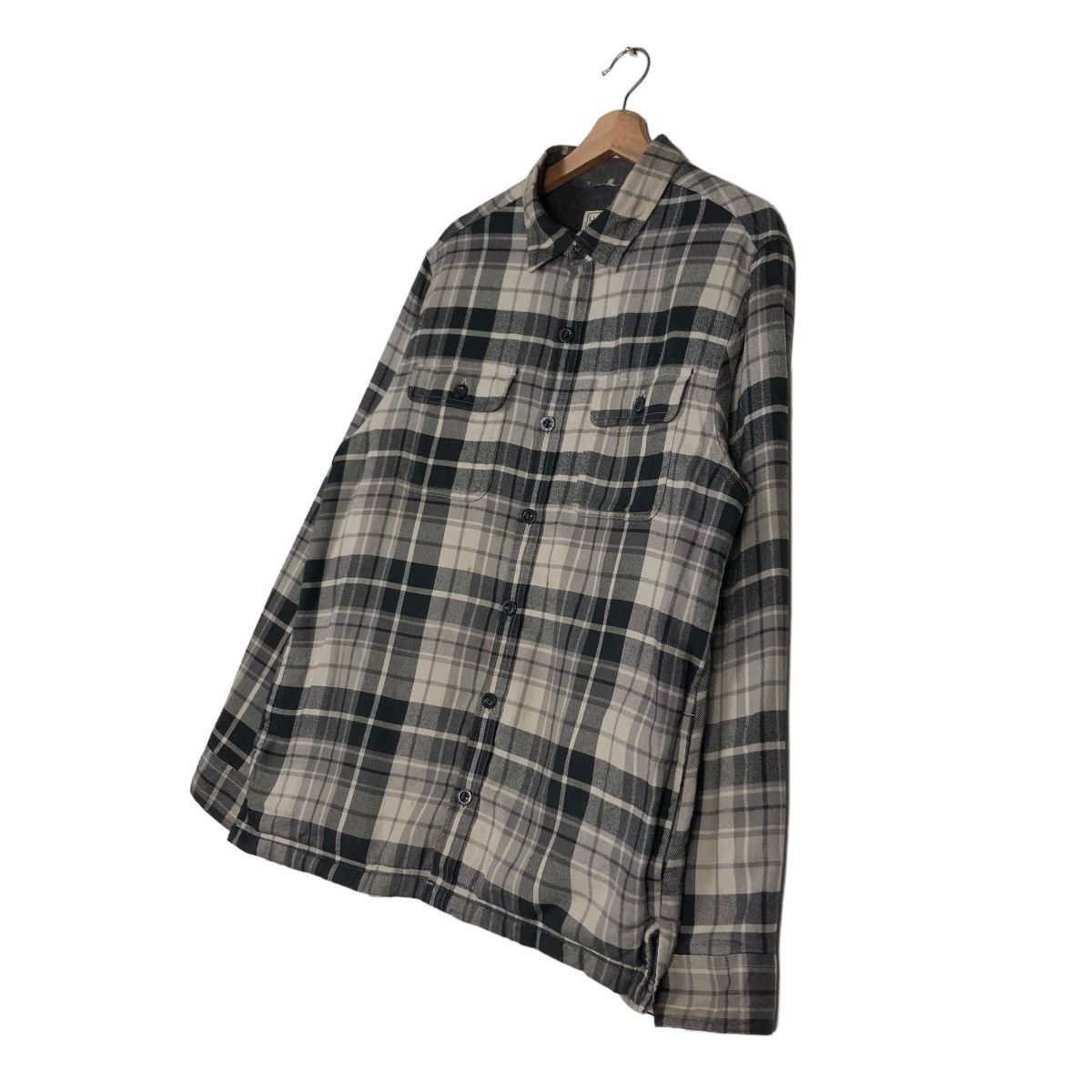 Japanese Brand 🔥VINTAGE FLANNEL SHIRT JACKET L.L.BEAN CHECK TARTAN DESIGN Size US L / EU 52-54 / 3 - 4 Thumbnail