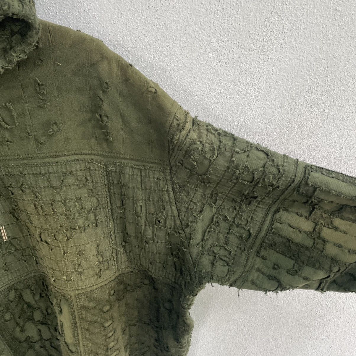 Givenchy Givenchy 22ss boro hoodie destroyed Size US XXL / EU 58 / 5 - 11 Thumbnail
