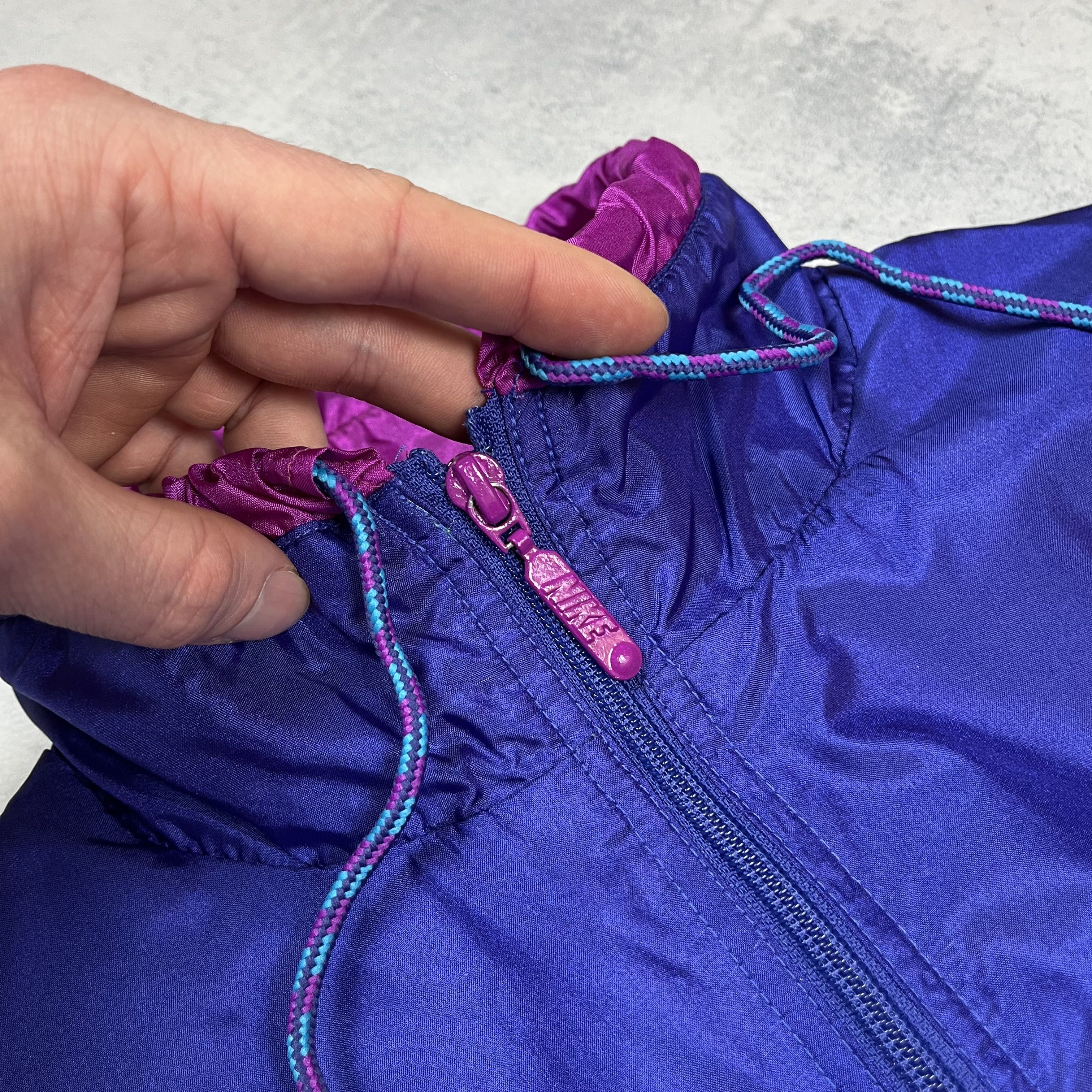 Nike Vintage Nike Nylon Retro Tracksuit Jacket+Pants 90’s Size US M / EU 48-50 / 2 - 11 Thumbnail