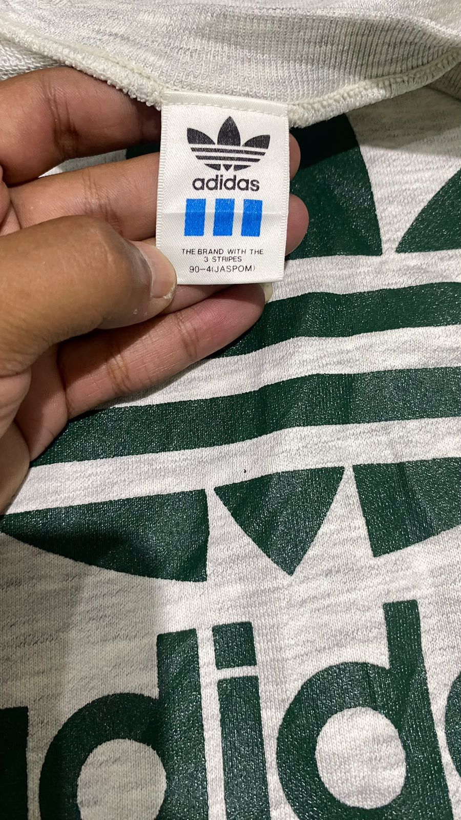 Adidas Vintage Adidas three foil big logo Size M / US 6-8 / IT 42-44 - 2 Thumbnail