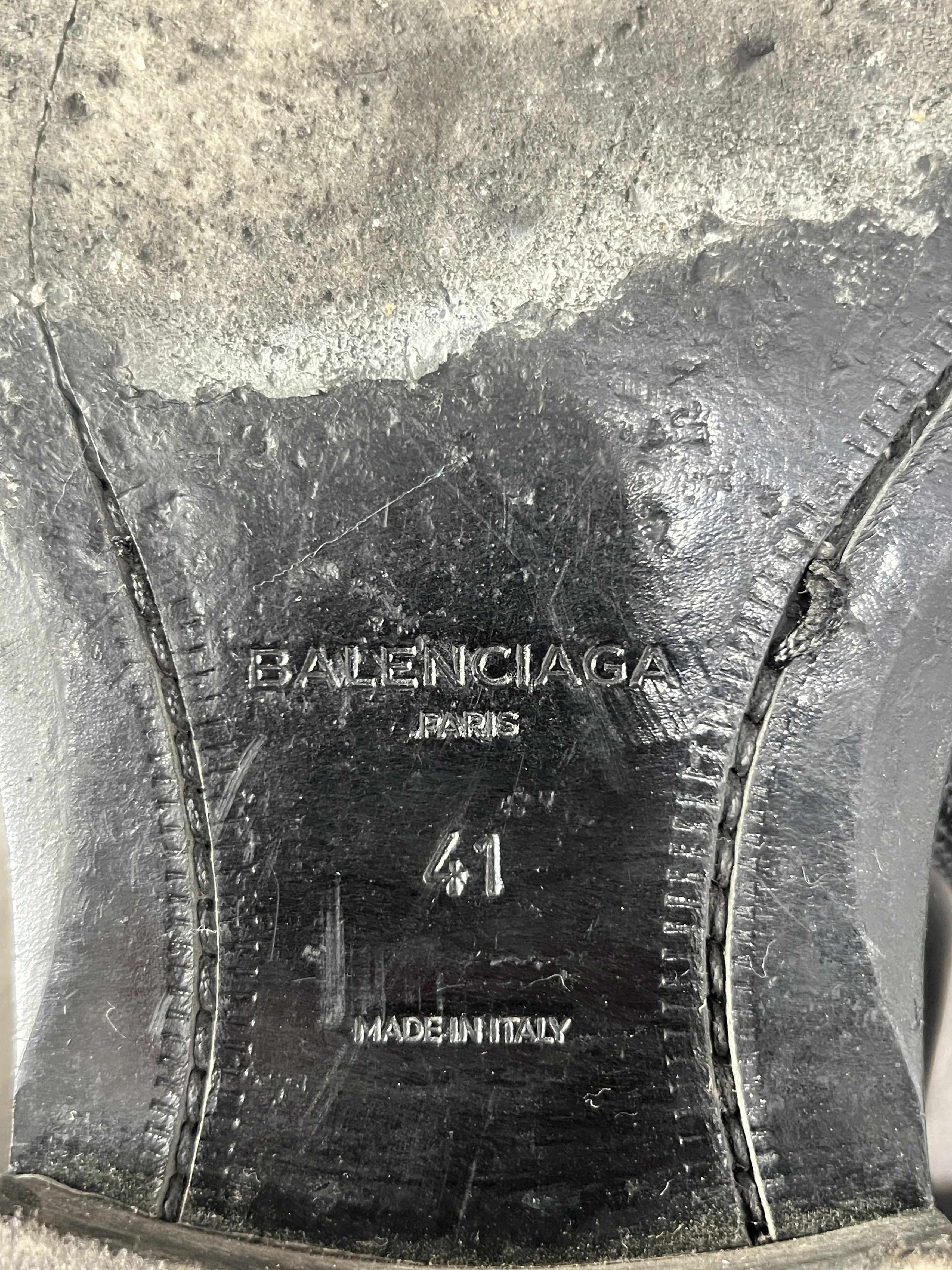 Balenciaga Balenciaga Leather Zip Boots Black EU41 Made Italy Size US 8 / EU 41 - 13 Thumbnail