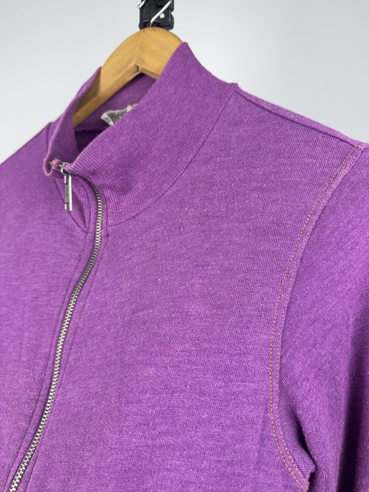 Diesel Y2K 00s Diesel Loungewear Purple Zip Jacket Y2K Track Style Size S / US 4 / IT 40 - 2 Thumbnail