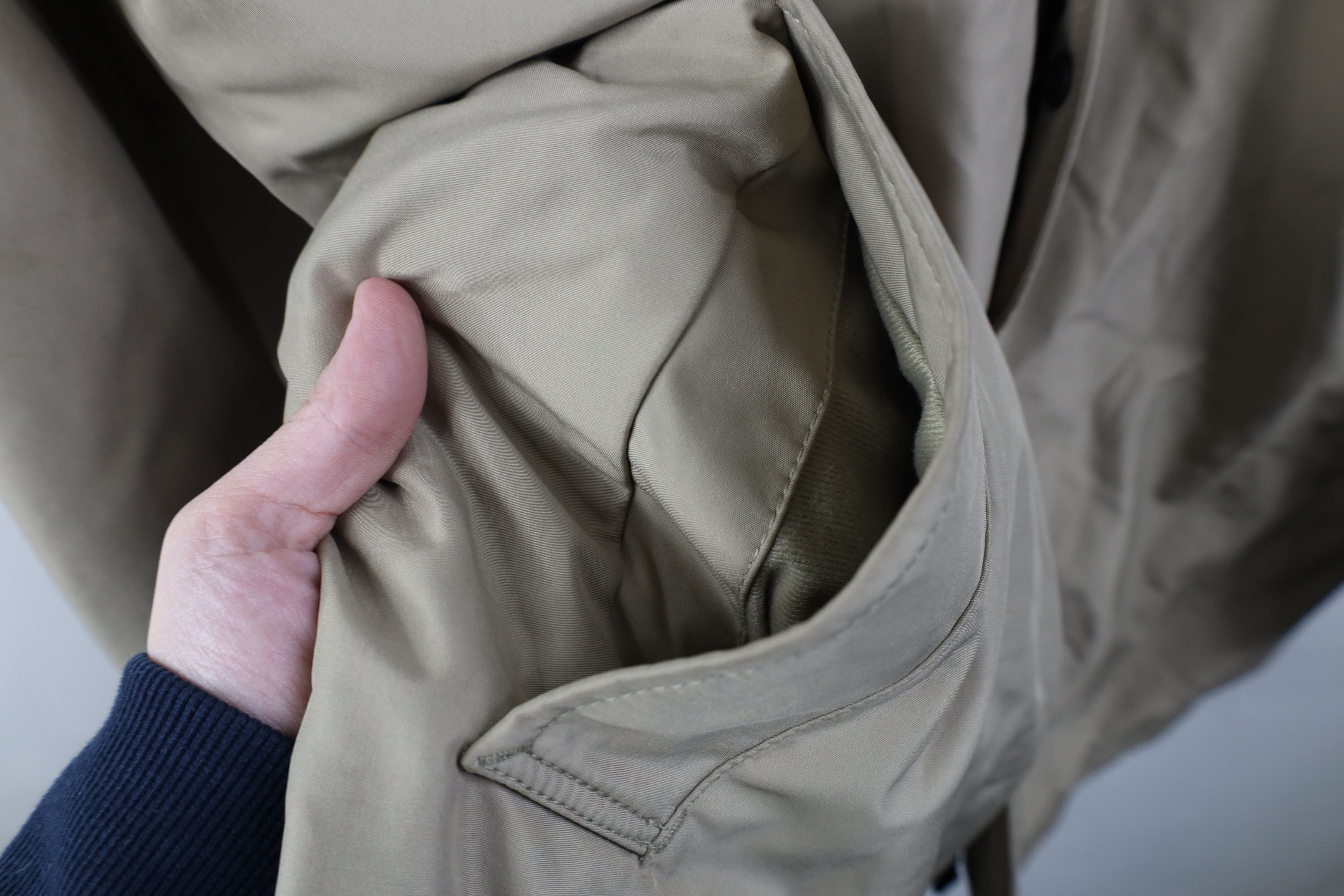 Gap Vintage Y2K 2001 Gap Quilted Overcoat Rain Jacket Beige Size US XL / EU 56 / 4 - 6 Thumbnail