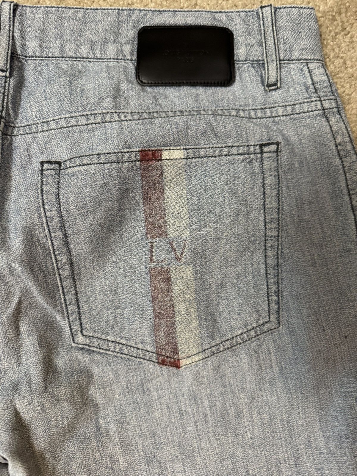 Louis Vuitton LV Lightweight Selvedge Denim Size US 34 / EU 50 - 3 Thumbnail