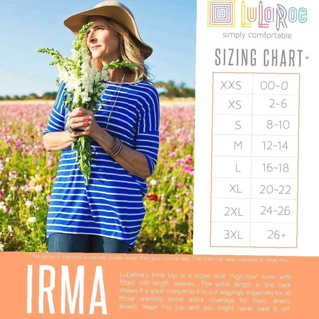 Vintage LULAROE Irma T Shirt Tunic Top Tee 2XS Solid Red Stretch Unicorn Summer Ladies Size XXS / US 00 / IT 34 - 8 Thumbnail