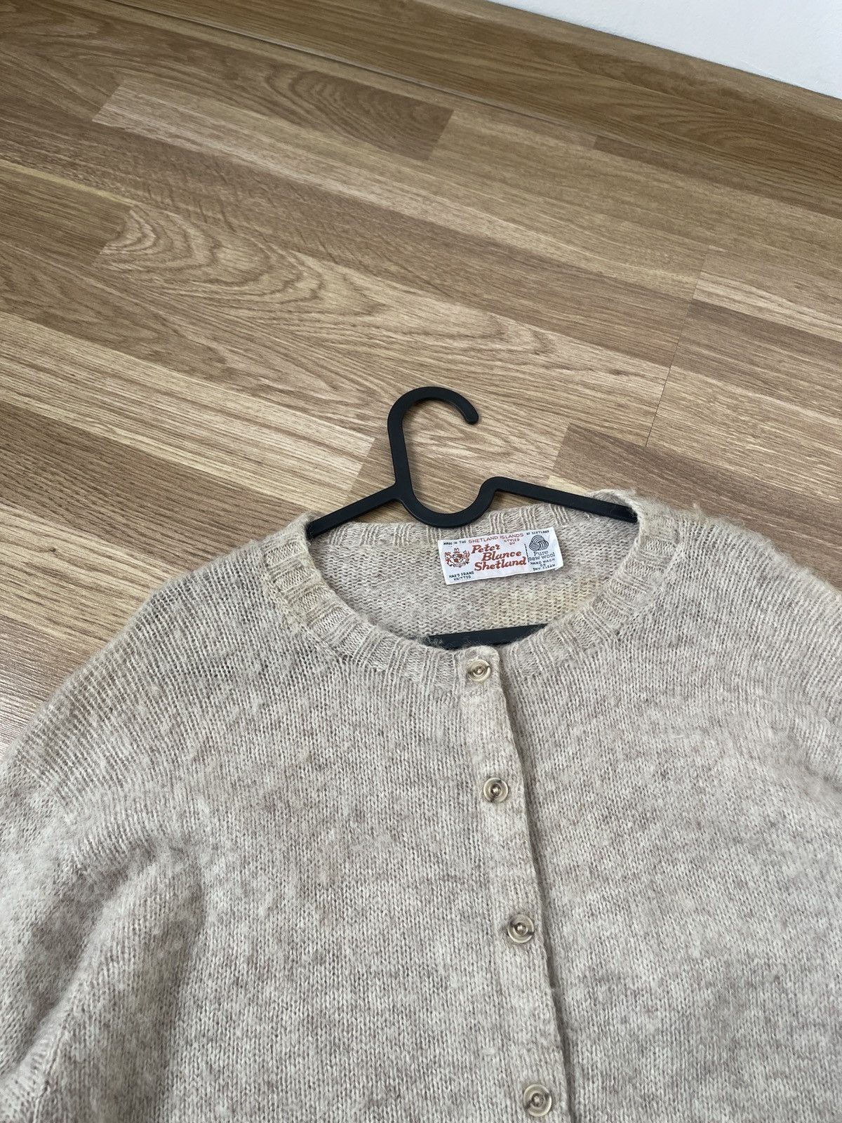 Jamiesons Of Shetland Peter Blanke Shetland Pure Wool Cardigan Sweater Scotland M Size US M / EU 48-50 / 2 - 5 Thumbnail