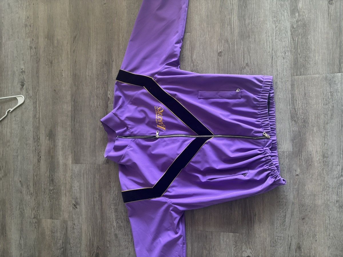 Just Don Just Don Lakers Warm Up Jacket Size US M / EU 48-50 / 2 - 2 Thumbnail