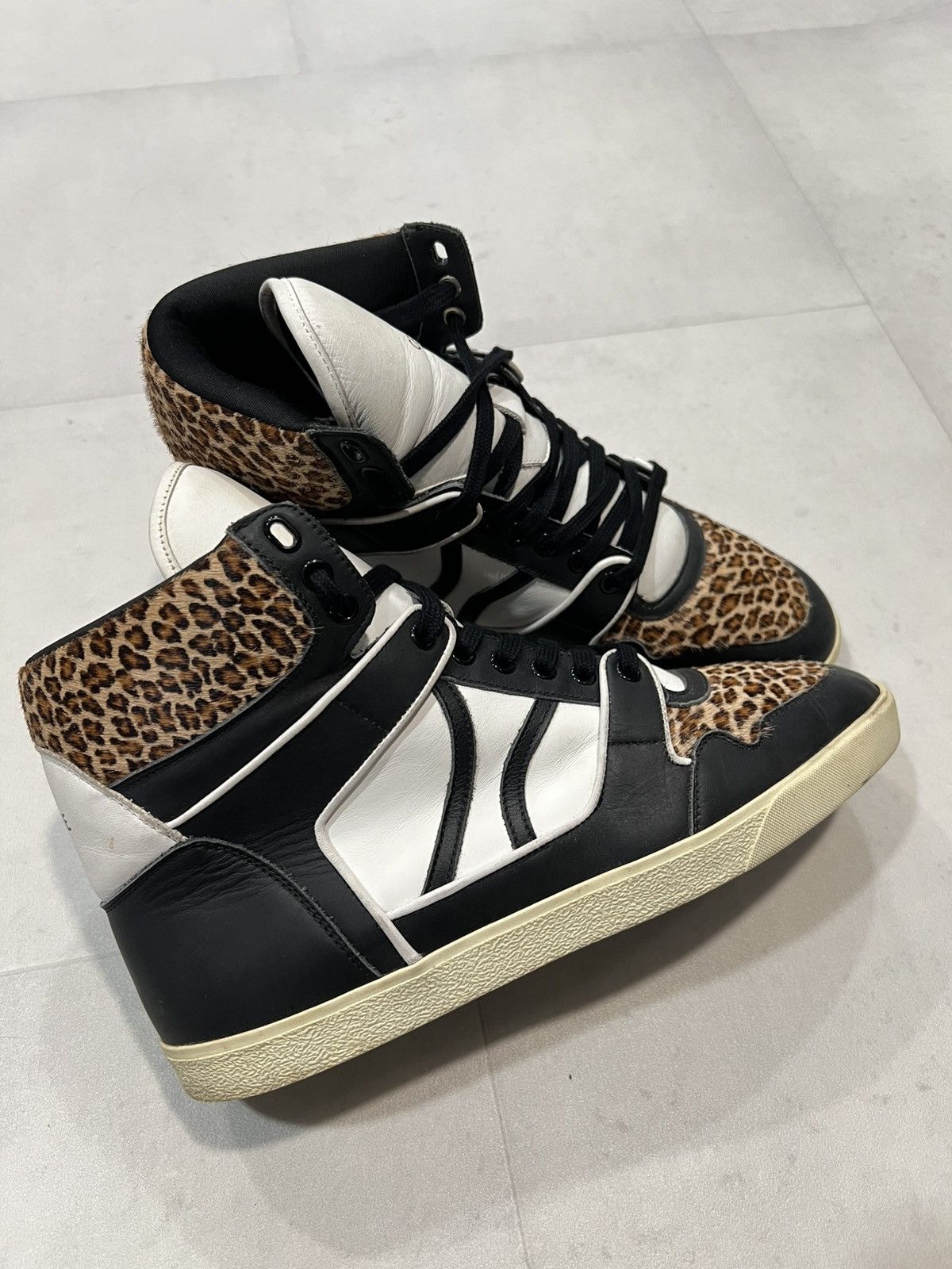 Celine Celine leopard Break High Tops Size US 9 / EU 42 - 11 Thumbnail
