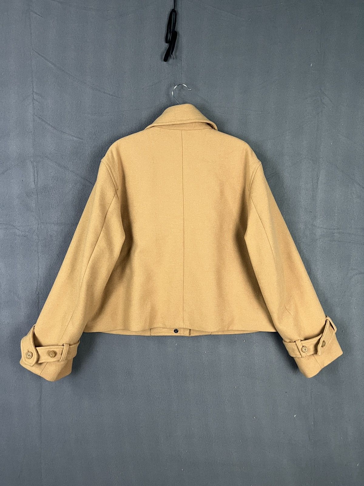 Designer × JW Anderson × Uniqlo J.W. Anderson Uniqlo Wool Zip Up Cropped Jacket Size US L / EU 52-54 / 3 - 2 Thumbnail