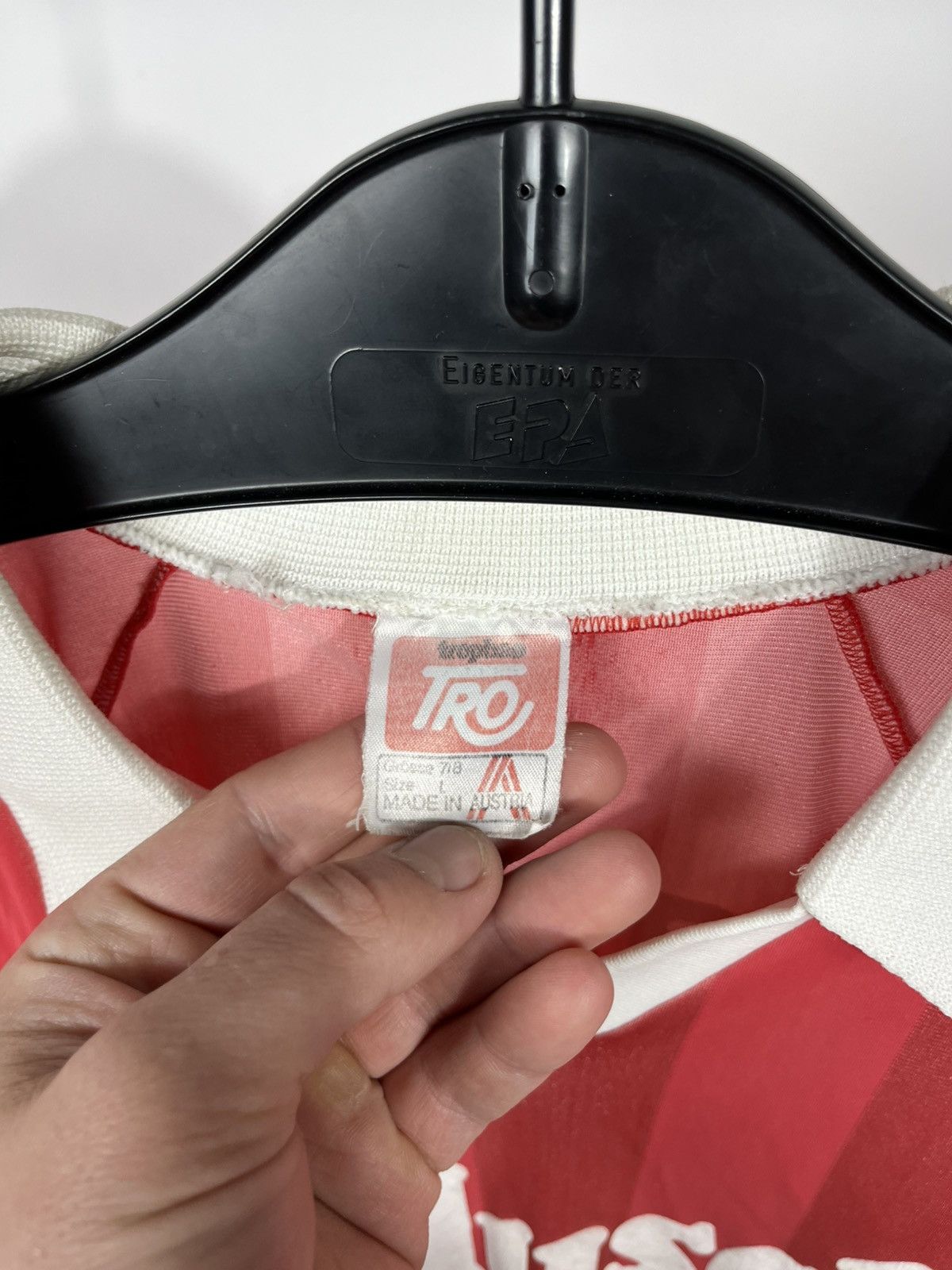 Other Vintage TRO Hummel Football Jersey Long Sleeve Red #11 L Size US L / EU 52-54 / 3 - 5 Thumbnail