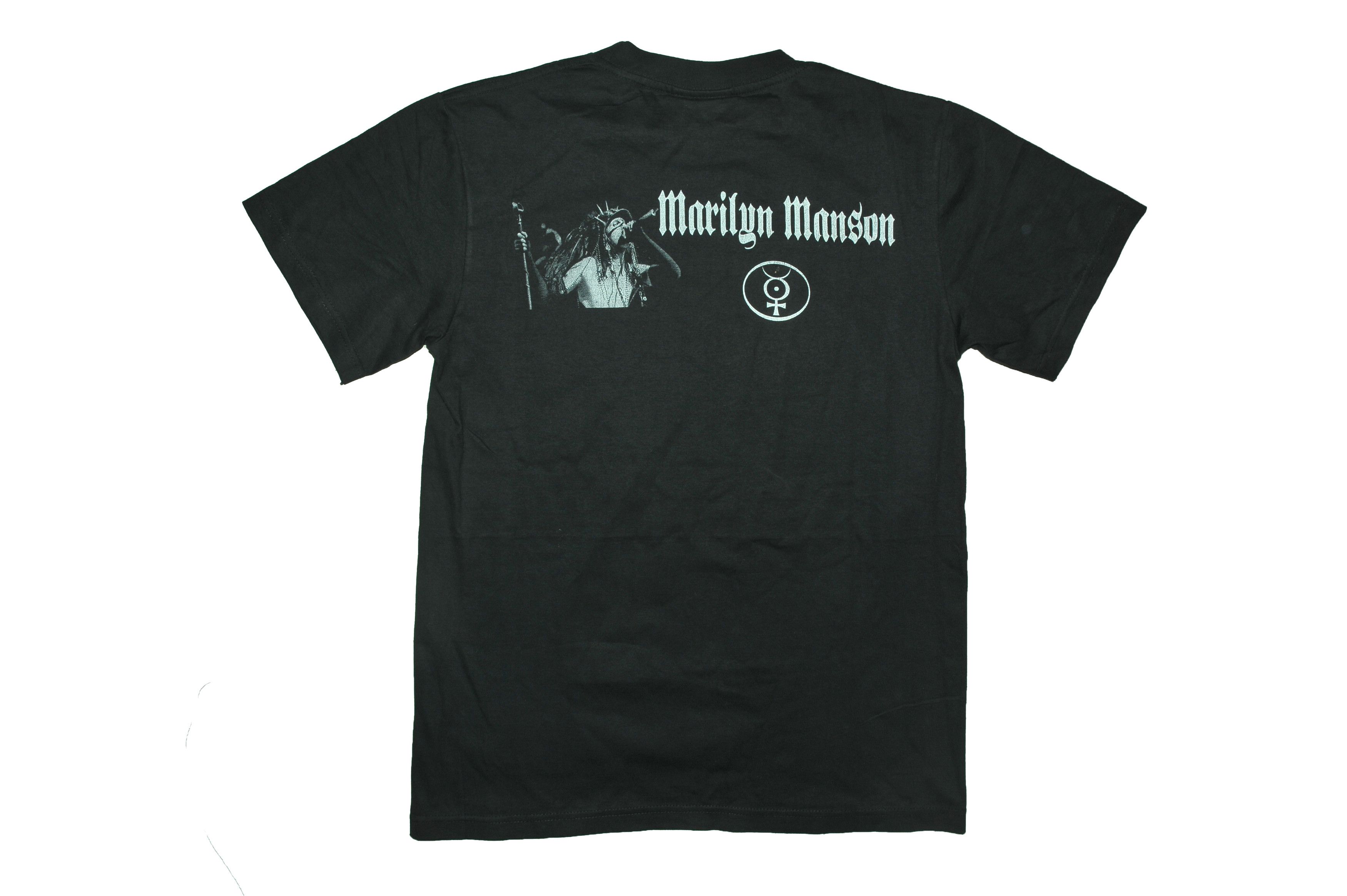 Vintage Vintage 2000 Marilyn Manson T-shirt Size US M / EU 48-50 / 2 - 2 Thumbnail