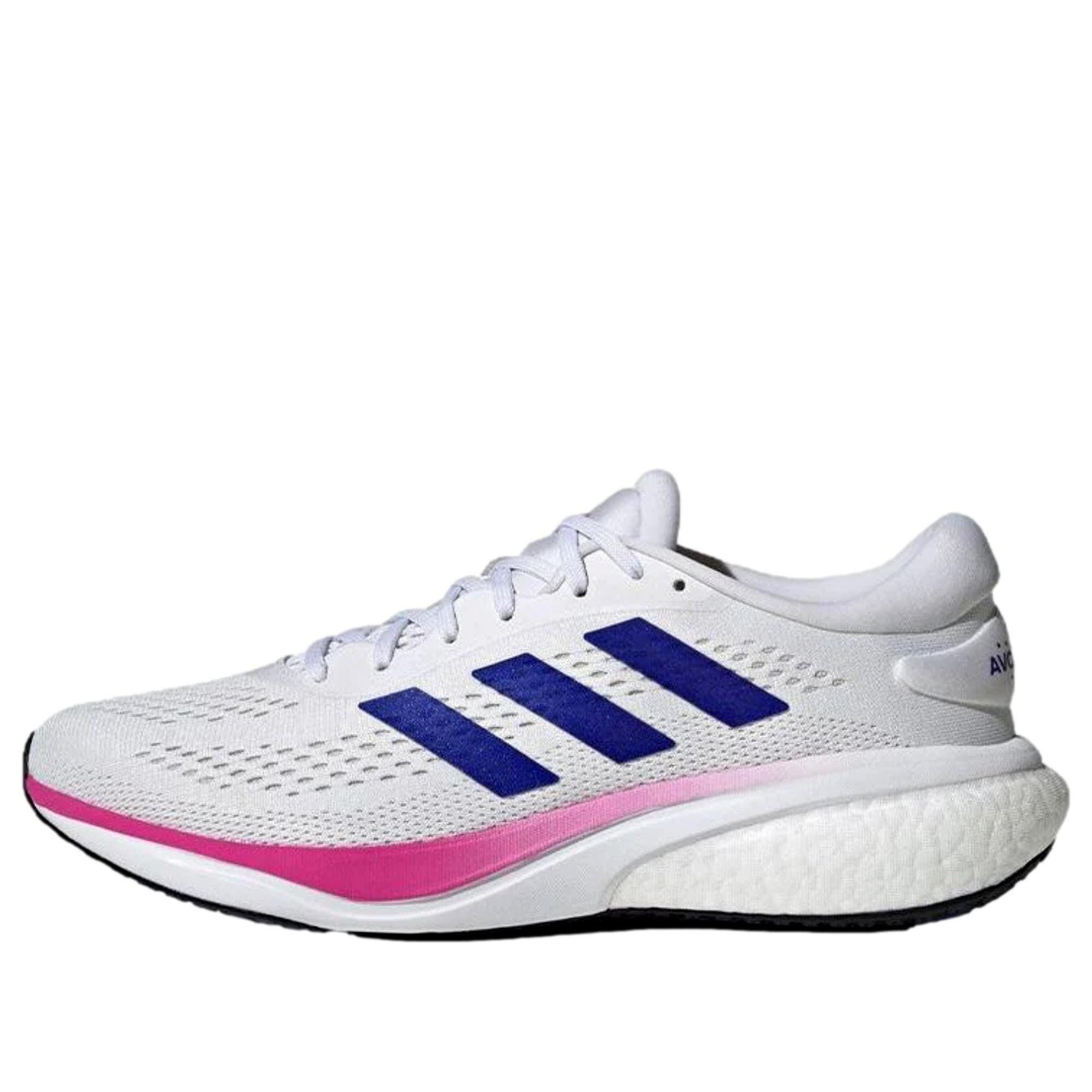 Adidas Supernova 2 White / Lucid Blue / Lucid Fuchsia HQ9939 Size US 7 / EU 40 - 1 Thumbnail