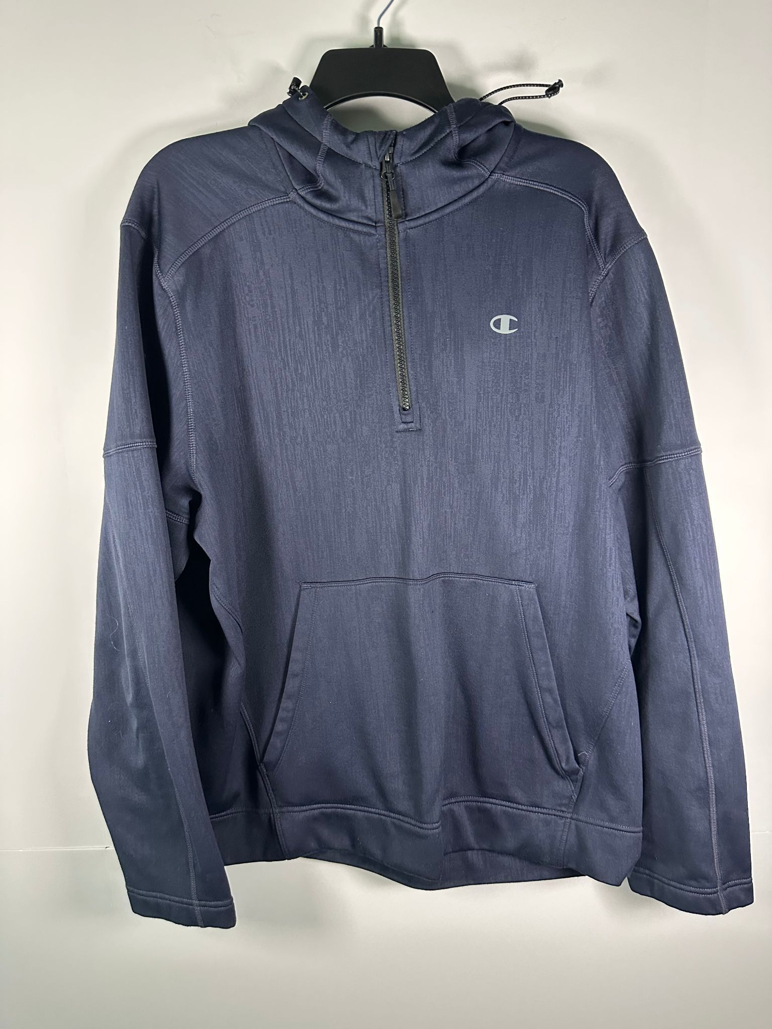 Champion Champion Elite Hoodie Mens XL Quarter Zip Pullover Hooded Size US XL / EU 56 / 4 - 1 Thumbnail