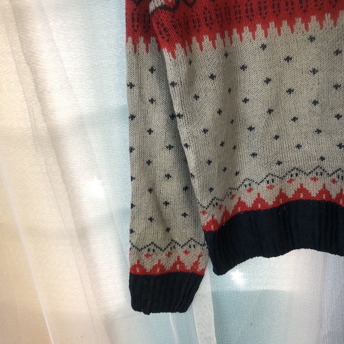 Homespun Knitwear × Japanese Brand Virgin Voyage art design Knitwear vintage #7410 Size M / US 6-8 / IT 42-44 - 7 Thumbnail
