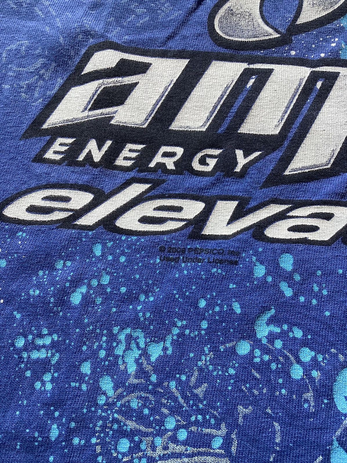 Pepsi Vintage 2008 Pepsi Co. amp energy drink blue T-shirt Size US XL / EU 56 / 4 - 3 Thumbnail