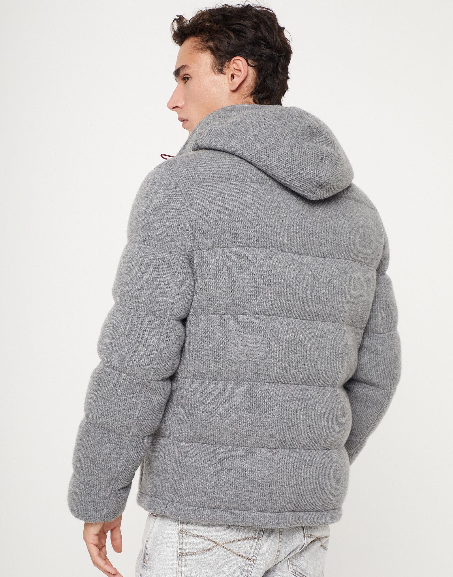 Brunello Cucinelli o1w1db10924 Cash Padded Outerwear in Dark Grey Size US XL / EU 56 / 4 - 3 Thumbnail