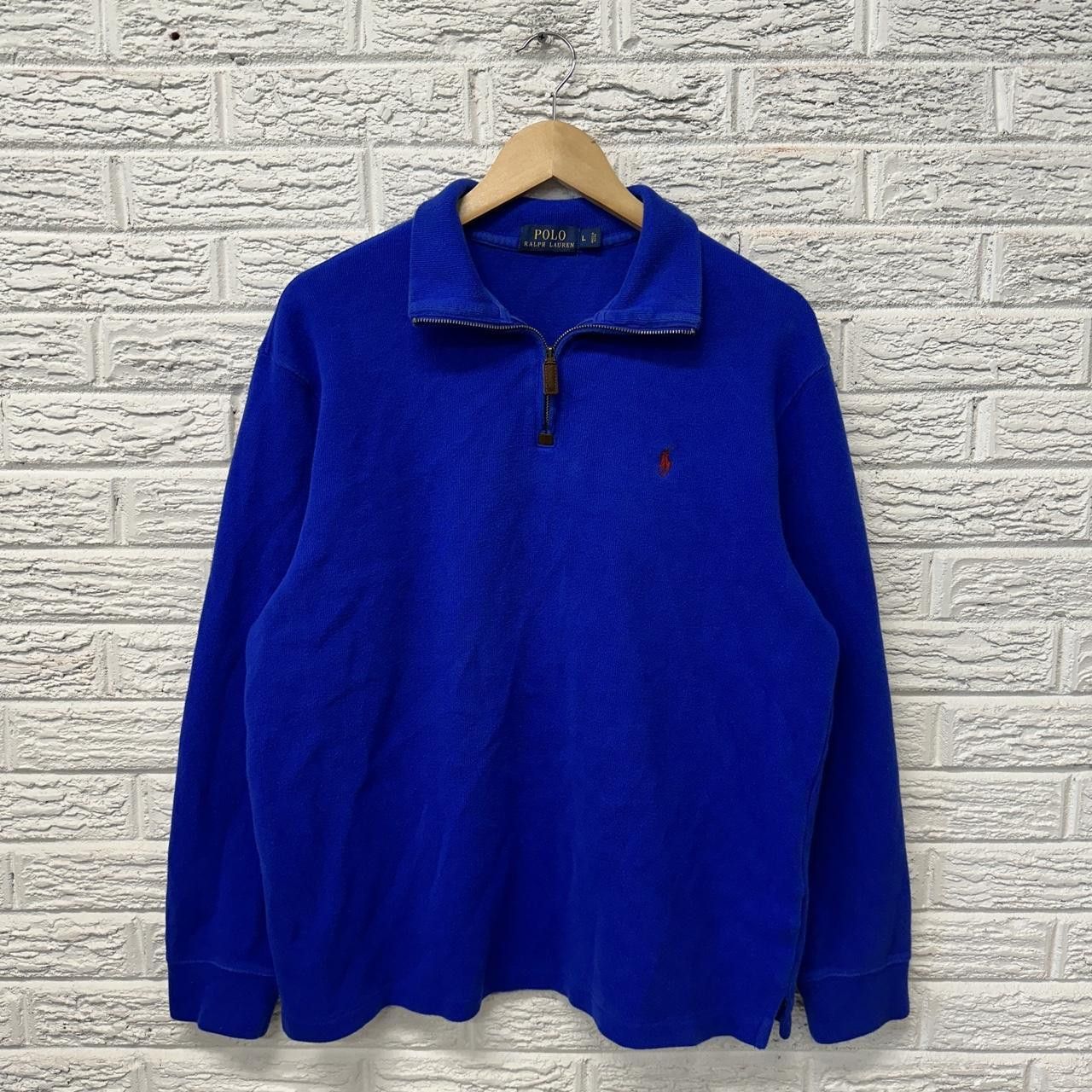 Polo Ralph Lauren Polo Ralph Lauren Blue 1/4 Pullover Jacket Men’s Large Size US L / EU 52-54 / 3 - 2 Thumbnail