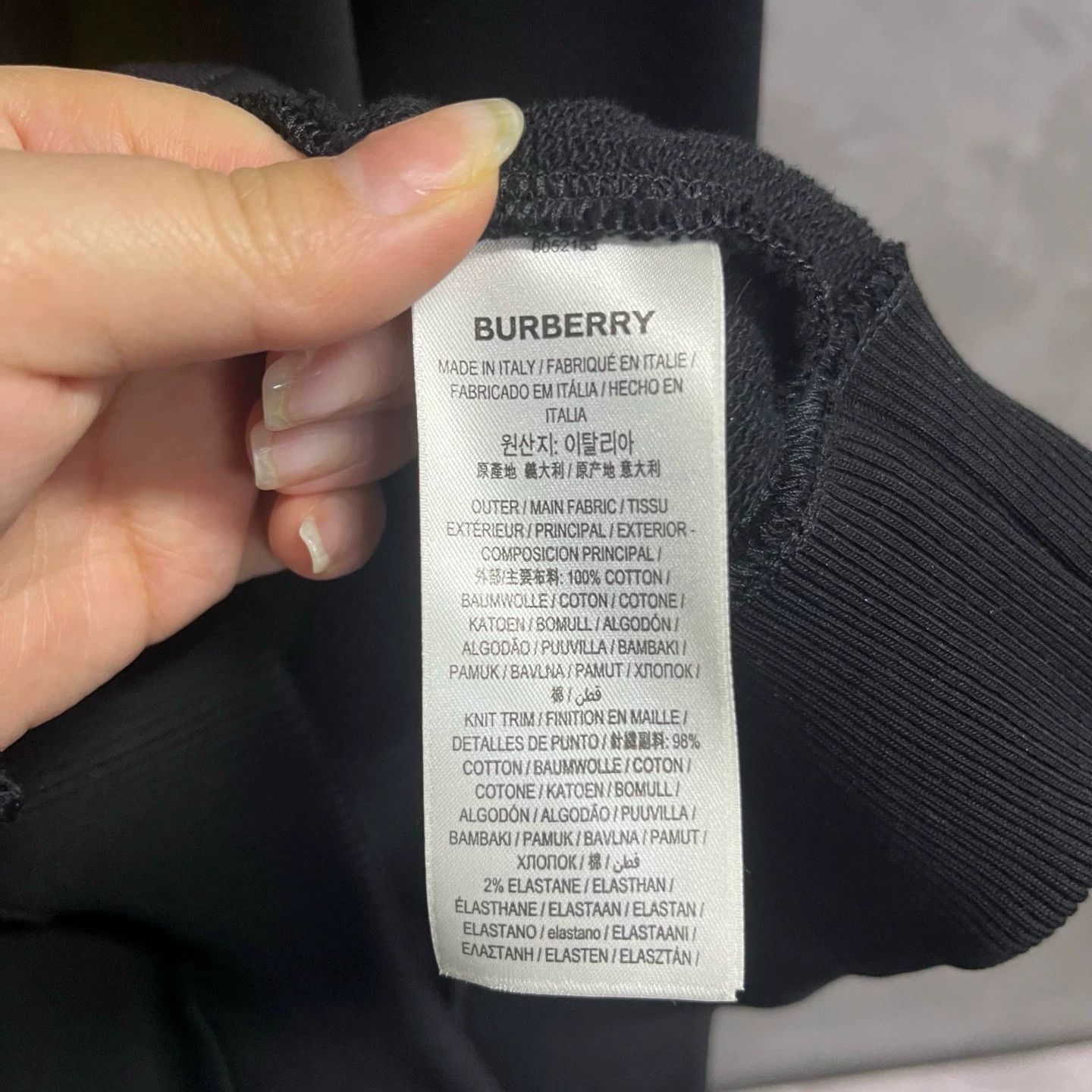 Burberry Burberry Latest Black Monster Print Sweatshirt Size US M / EU 48-50 / 2 - 4 Thumbnail