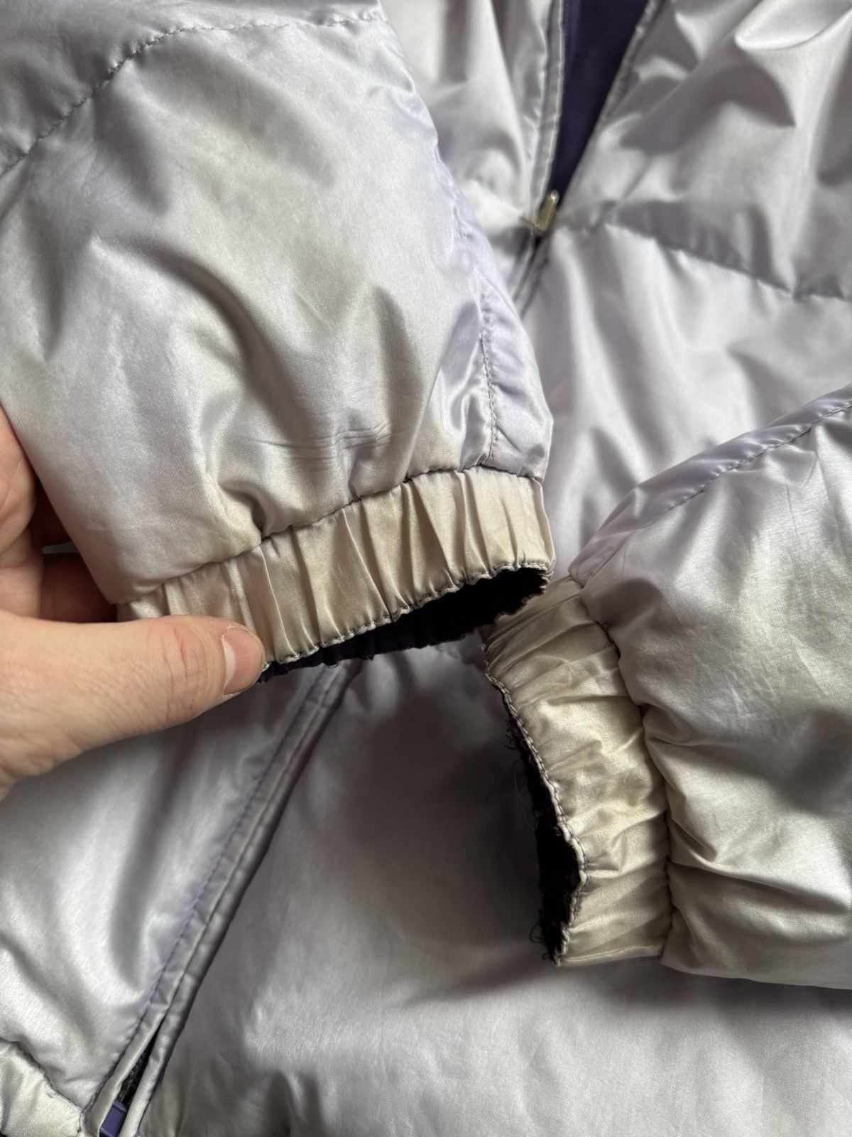 Moncler × Vintage Vintage 80-90s MONCLER DOWN JACKET TWO SIDED UNISEX Size US M / EU 48-50 / 2 - 9 Thumbnail