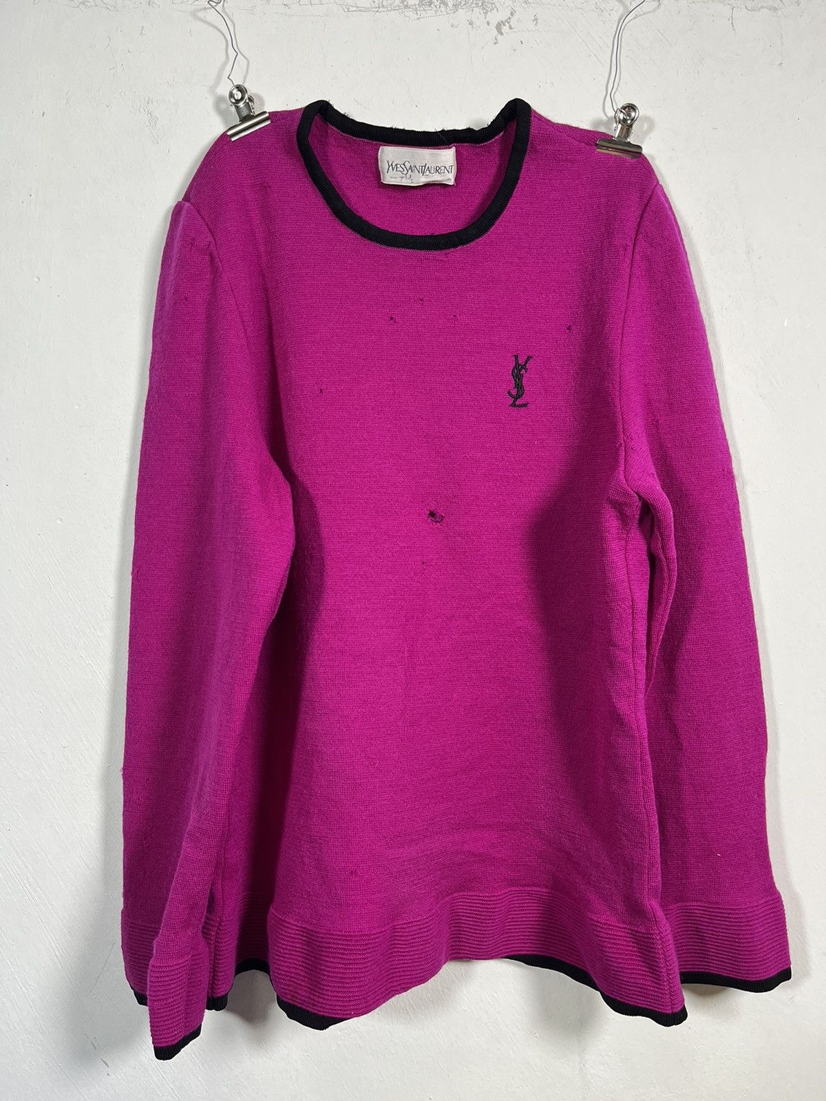 Designer × Vintage × Yves Saint Laurent Vintage Yves Saint Lauren Size M / US 6-8 / IT 42-44 - 3 Thumbnail