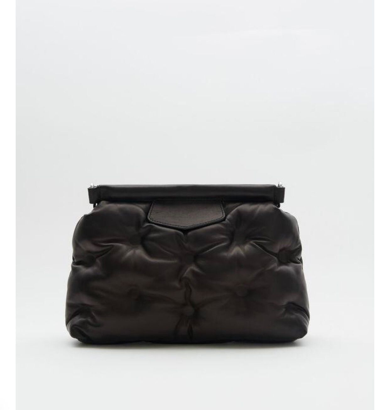 Maison Margiela o1bcso1str0526 Size: OS/ Glam Slam Classique Small Bag Black Size ONE SIZE - 2 Thumbnail