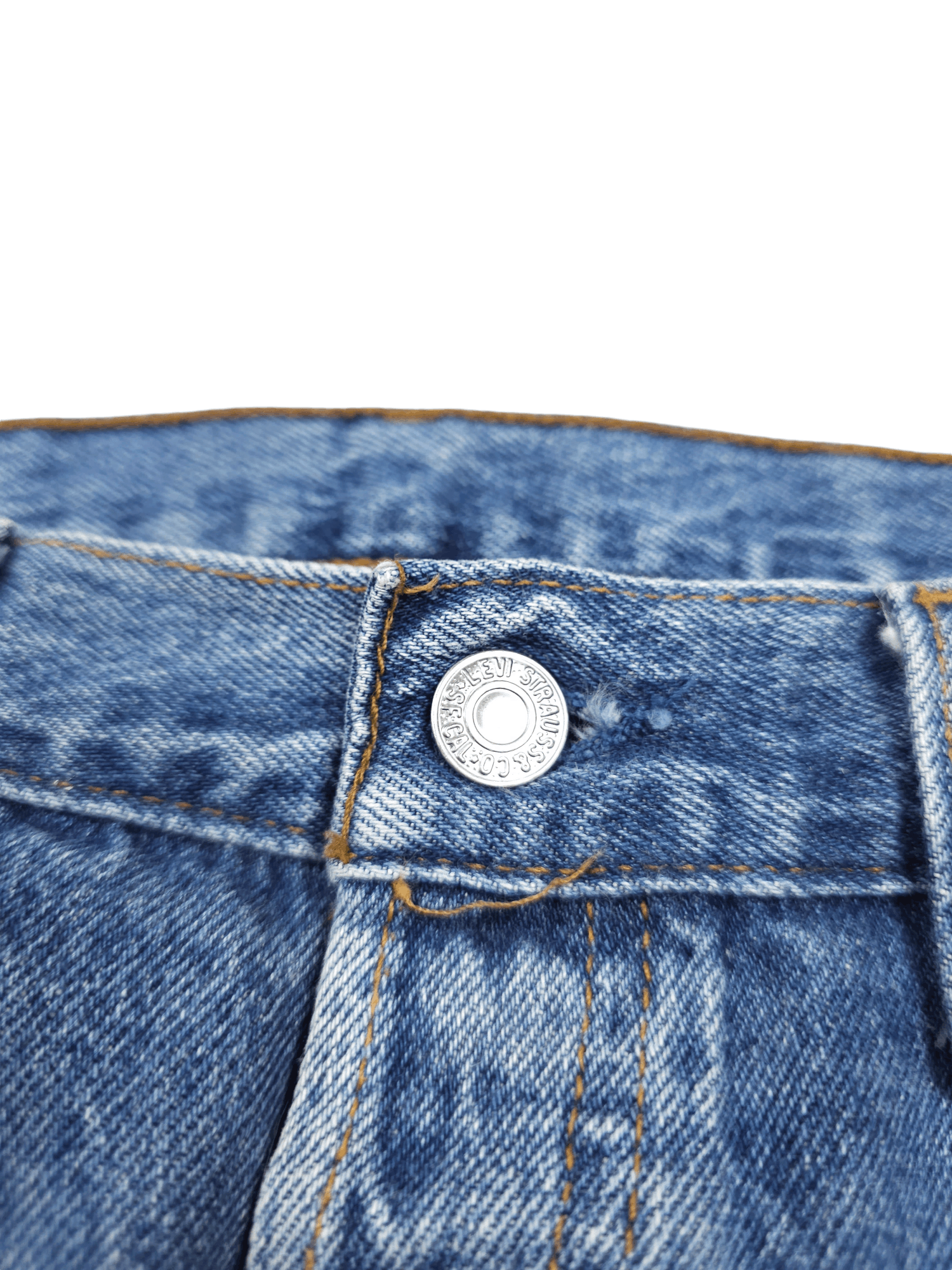 Levi's × Vintage 💎 Size 34/34 Bleached Levi's 501 Straight Regular Y2K Jeans Size US 34 / EU 50 - 3 Thumbnail