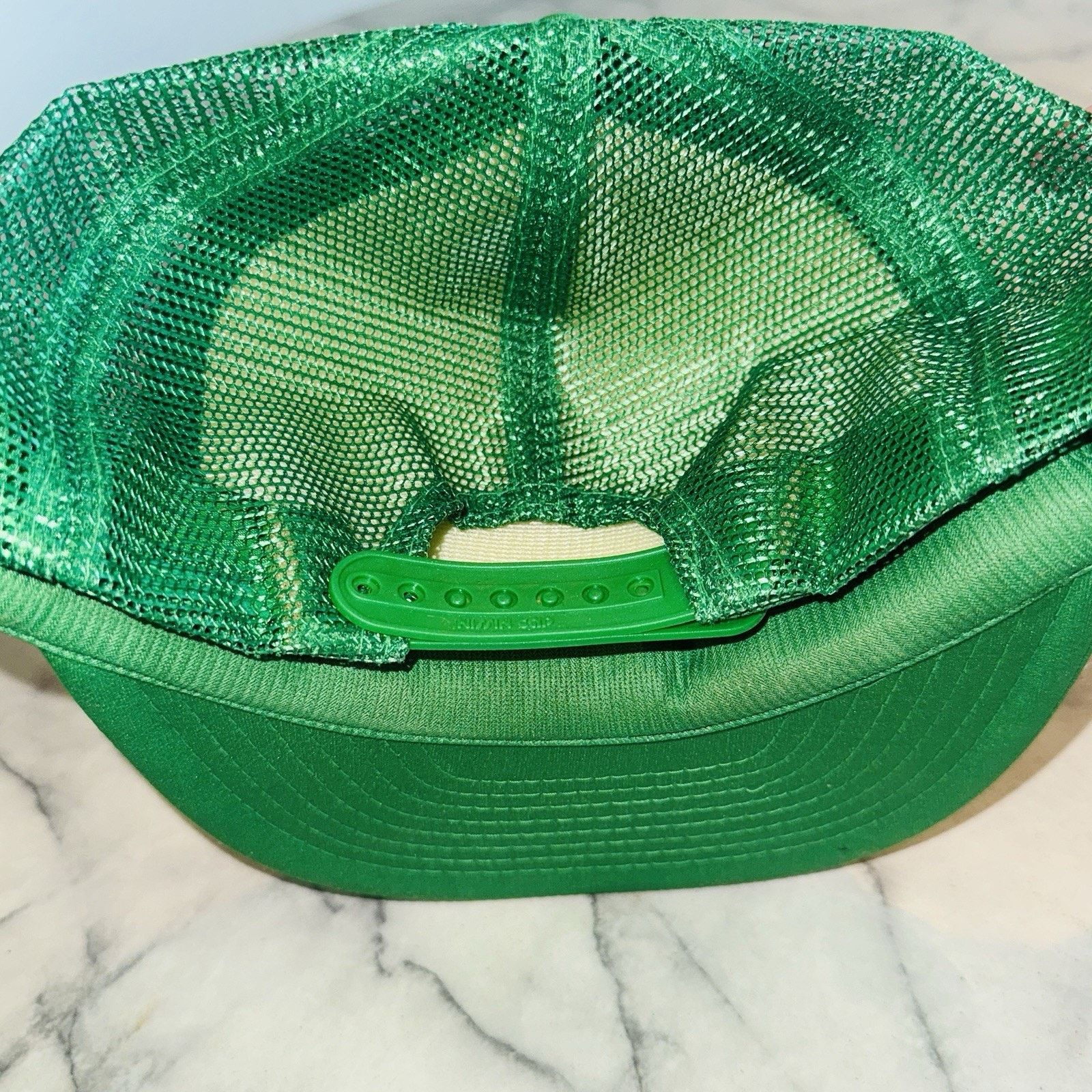 NEW Vintage 80s SnapBack Trucker Hat John Deere Rope Flat