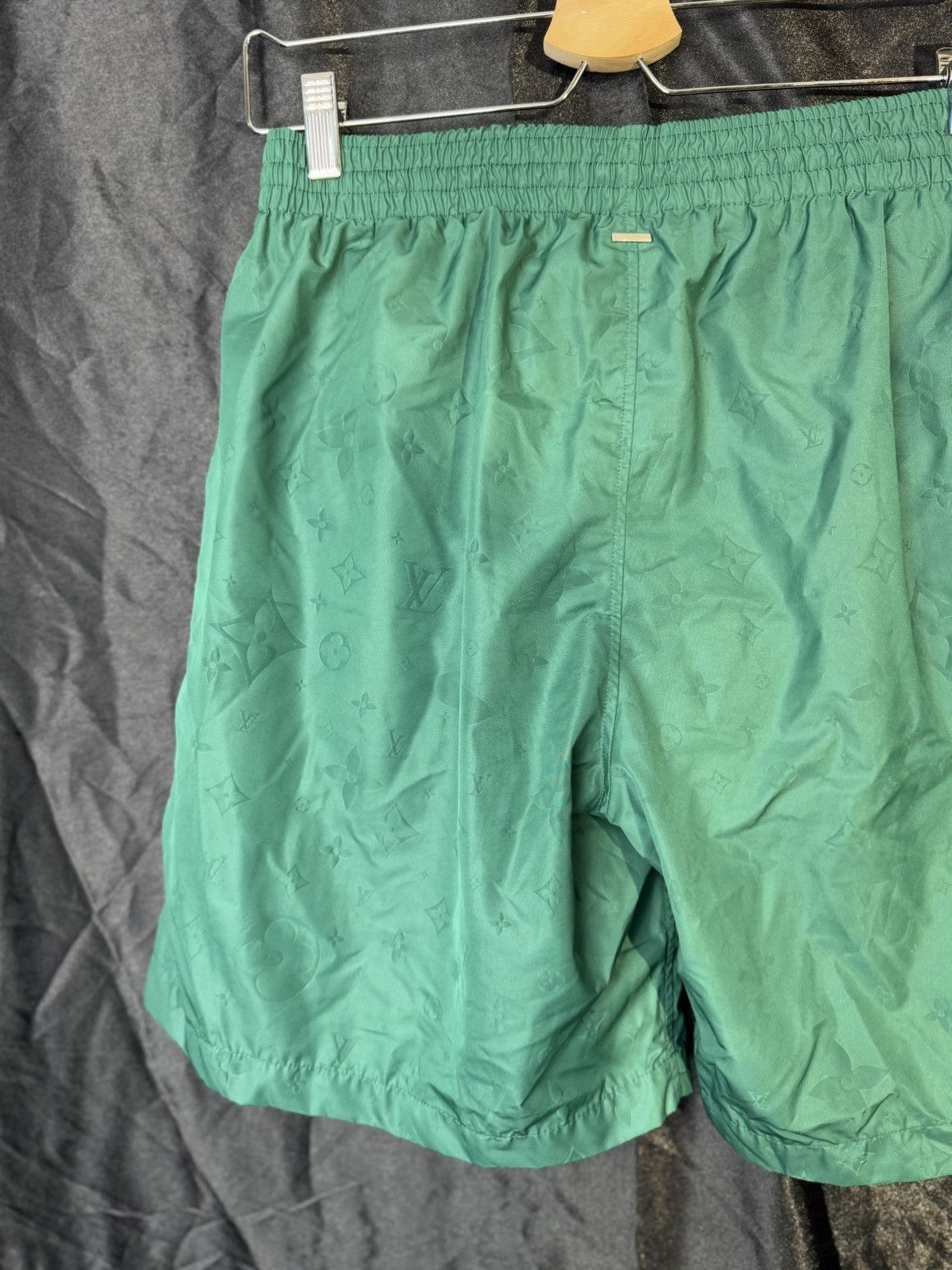Louis Vuitton Louis Vuitton green Monogram Swimtrunks Size US 40 / EU 56 - 6 Thumbnail