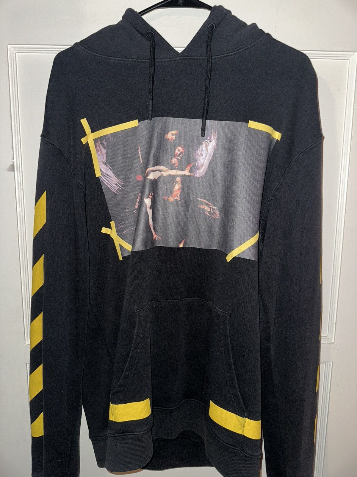 Off-White Off White Caravaggio Hoodie Medium Size US M / EU 48-50 / 2 - 1 Thumbnail