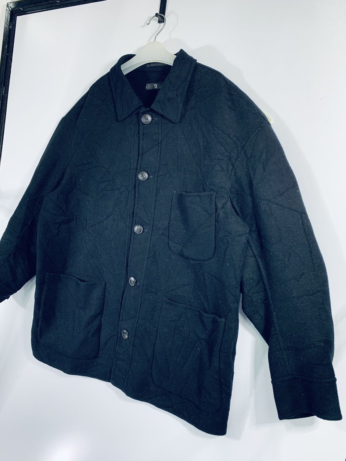 Jil Sander × Uniqlo Jil Sander x Uniqlo Multi Pocket Jacket Cashmere & Wool Size US XL / EU 56 / 4 - 3 Thumbnail