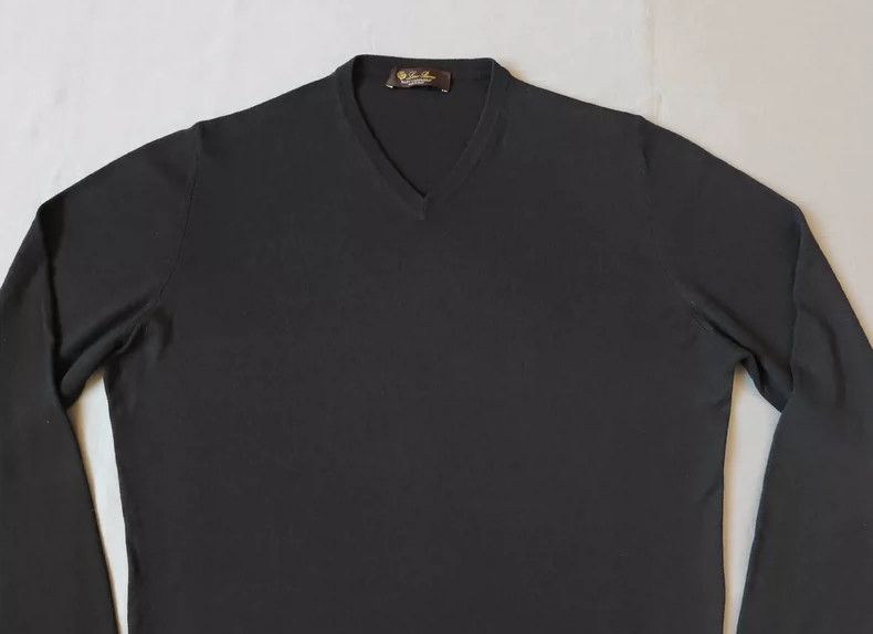 Loro Piana LORO PIANA Small cashmere sweater knitwear Size US M / EU 48-50 / 2 - 2 Thumbnail