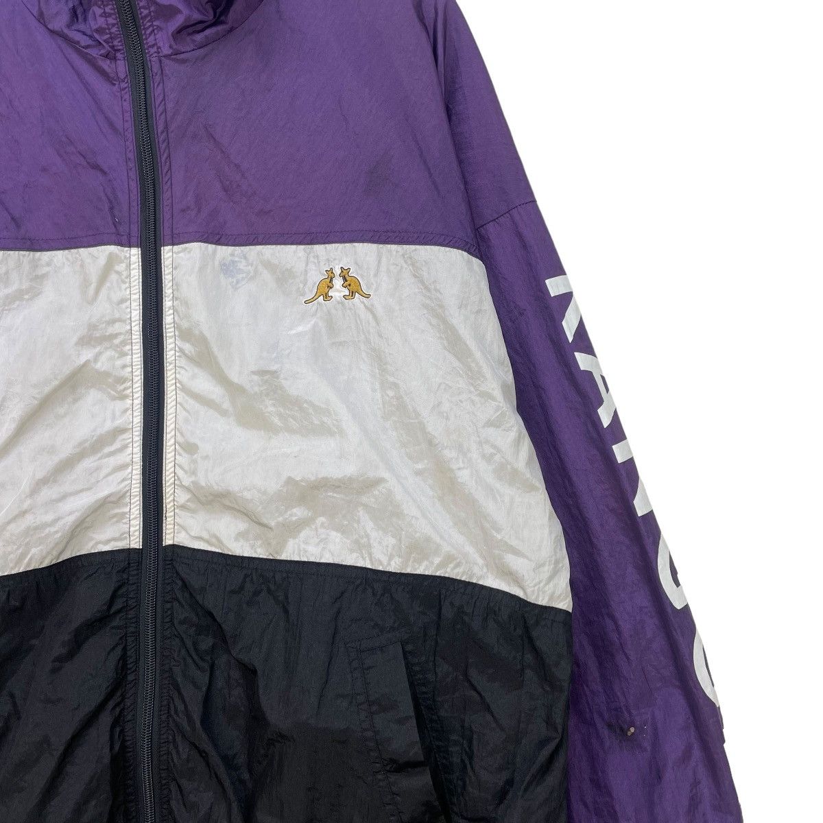 Japanese Brand × Kangol × Vintage Vintage Kanggol Spell Out Big Logo Light Jacket Size US M / EU 48-50 / 2 - 3 Thumbnail