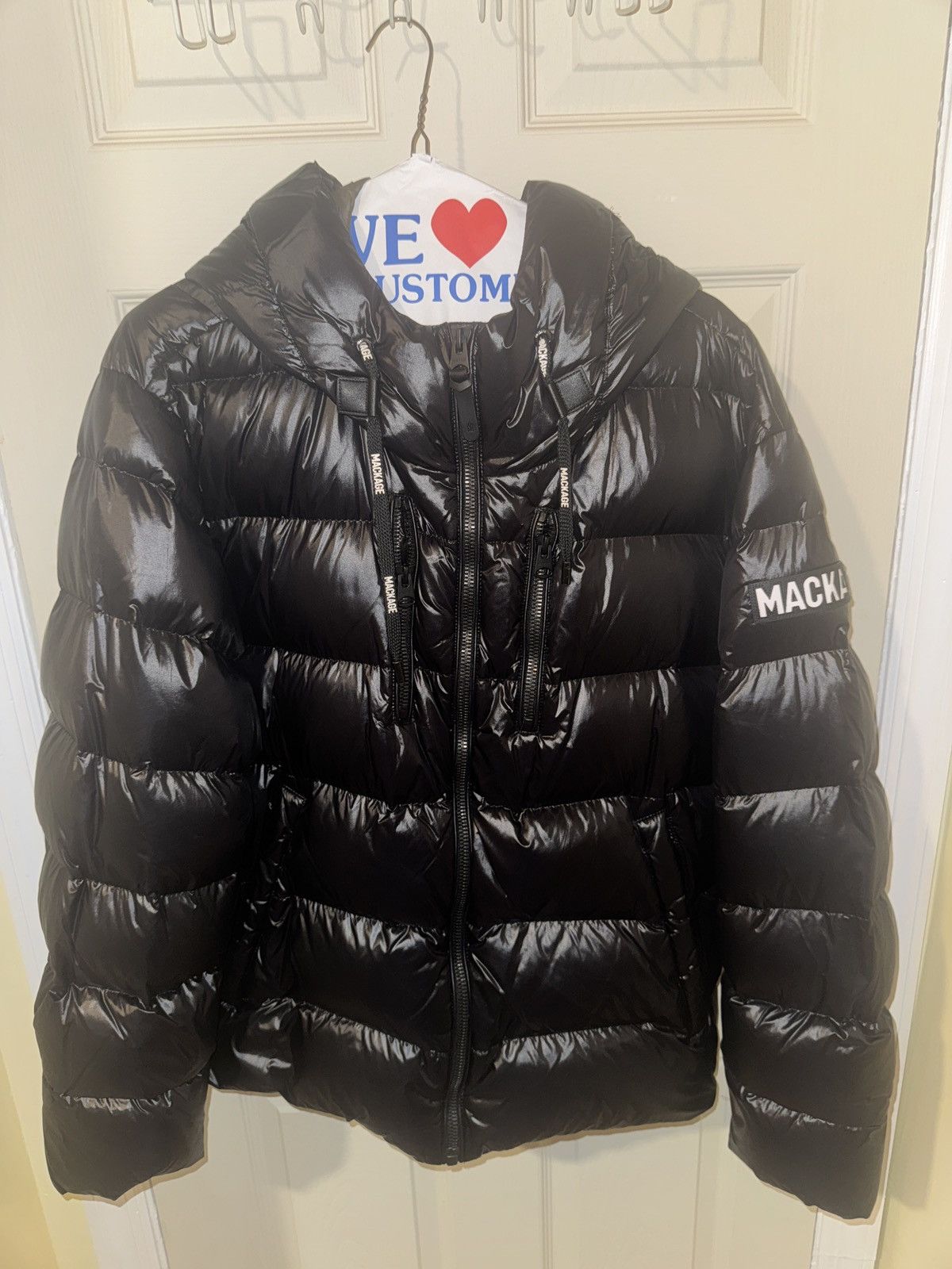 Mackage Mackage Black Victor Down Jacket Size US M / EU 48-50 / 2 - 2 Thumbnail