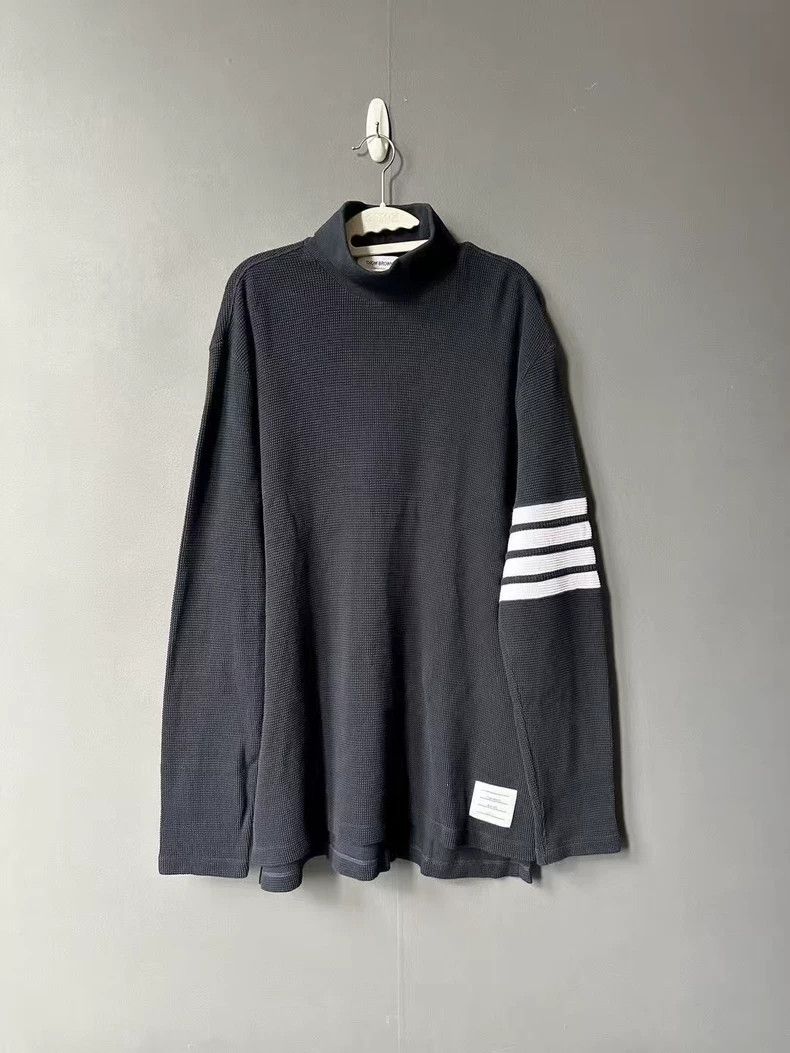 Thom Browne Thom Browne High collar waffle long sleeves Size US XXL / EU 58 / 5 - 1 Thumbnail