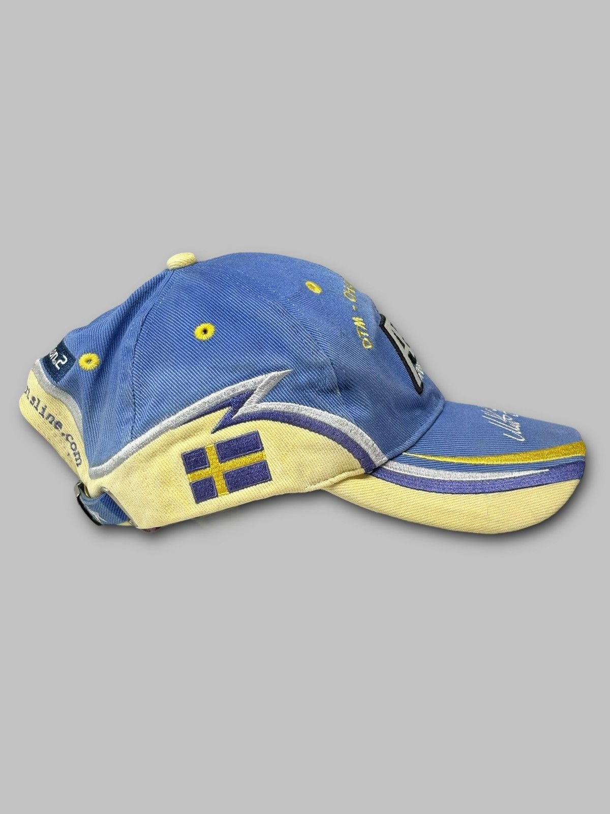 Formula 1 🔥 VINTAGE 00s RACING CAP Y2K HYPE STREETWEAR PLAYSTATION Size ONE SIZE - 2 Thumbnail