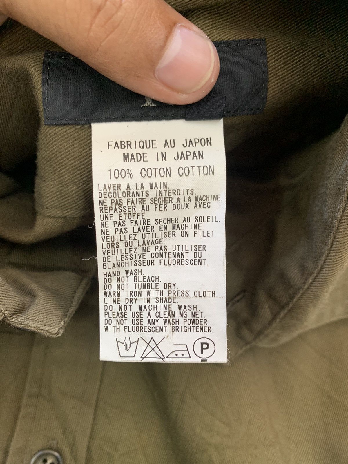 Yohji Yamamoto Y's Yohji Yamamoto Military Girth Style Shirt Jacket Size US M / EU 48-50 / 2 - 20 Thumbnail
