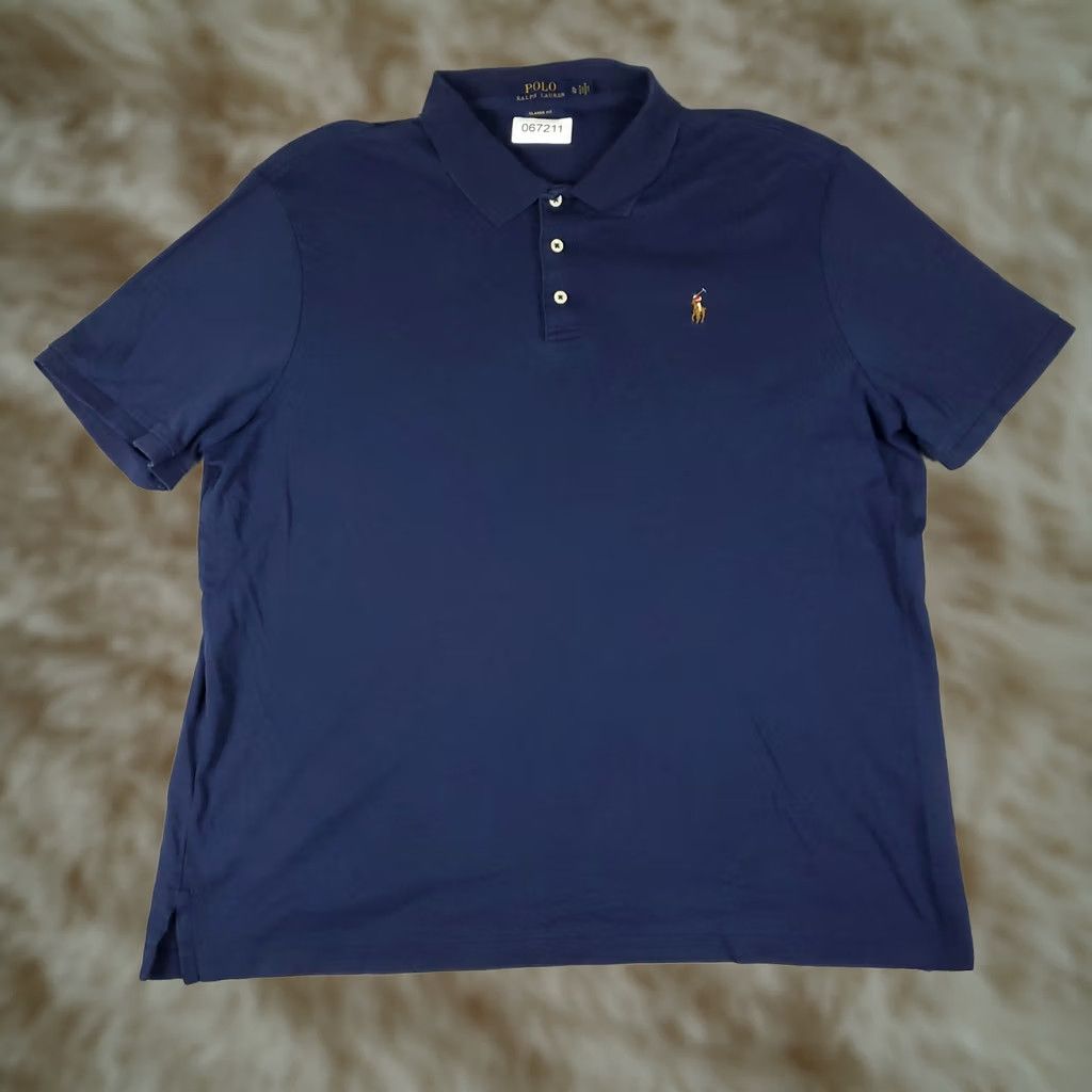 Ralph Lauren Ralph Lauren Polo Shirt Mens XL Blue Pony Casual Short Sleeve Shirt Mens XL Blue Polo Ralph Lauren Polo Shirt Size US XL / EU 56 / 4 - 1 Thumbnail