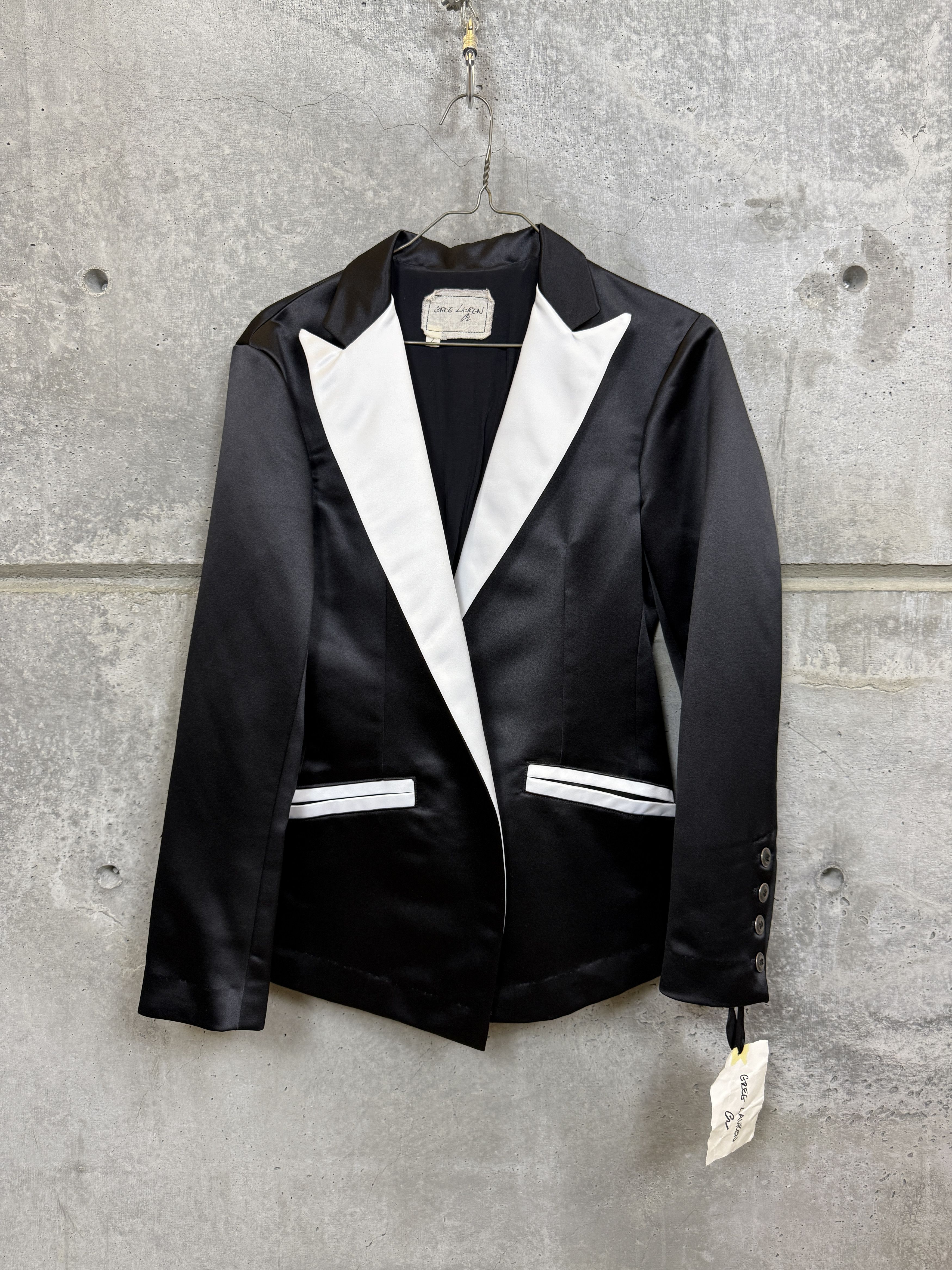 Greg Lauren Greg Lauren Satin Ollie Blazer Jacket Size US M / EU 48-50 / 2 - 1 Thumbnail