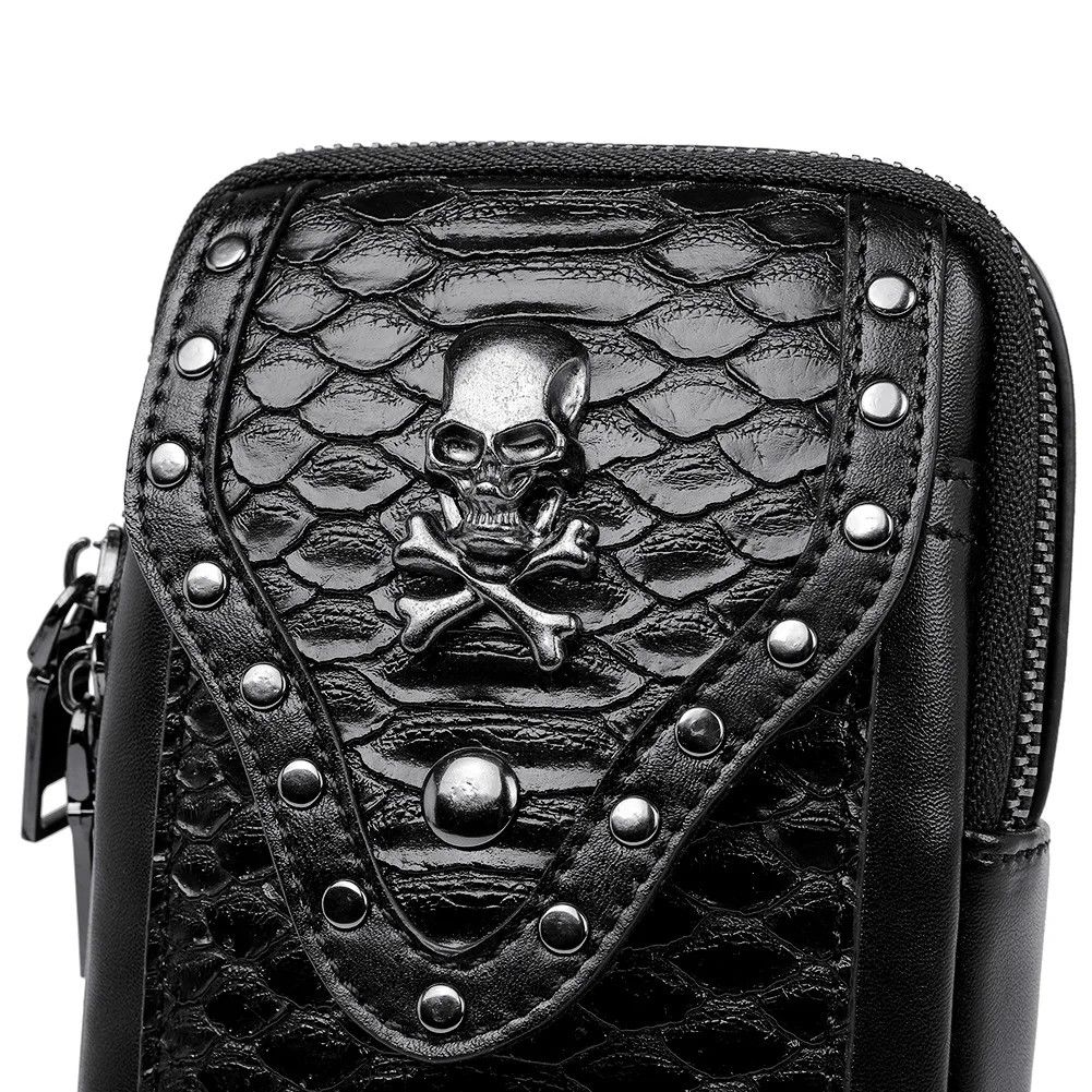 Japanese Brand Scale pattern gothic sling bag Size ONE SIZE - 2 Thumbnail