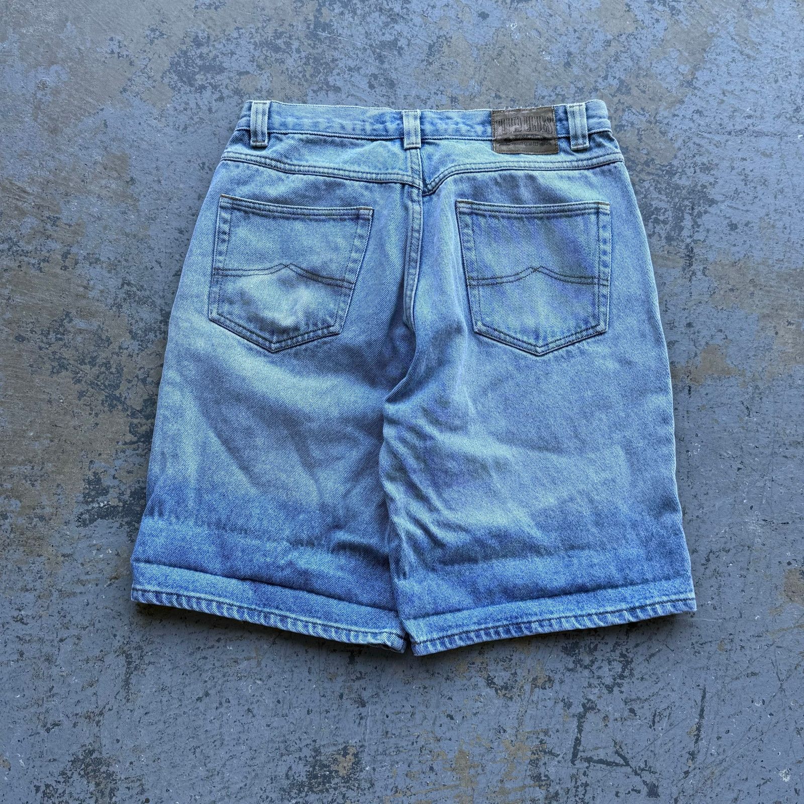 Vintage Vintage 90’s Lightwash Denim Jorts Sz 32 Size US 32 / EU 48 - 3 Thumbnail