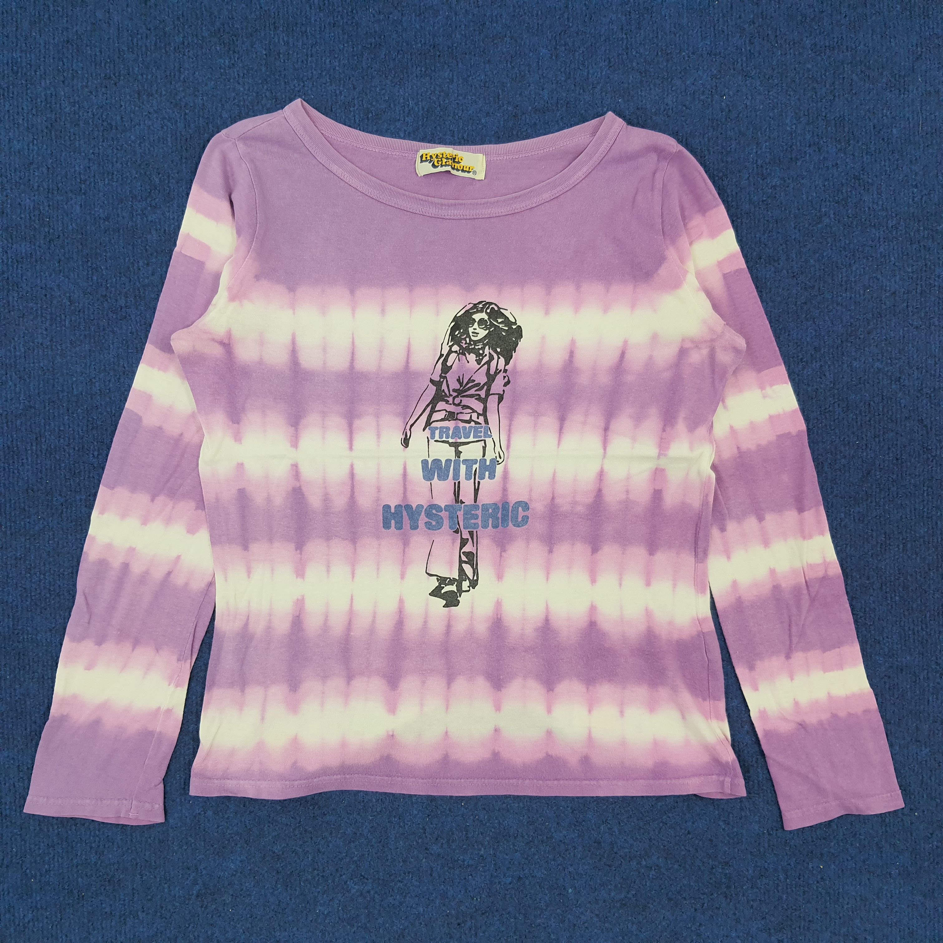 Hysteric Glamour × Japanese Brand × Vintage Vintage Hysteric Glamour Japanese Brand Tie Dye Tshirt Size S / US 4 / IT 40 - 1 Thumbnail