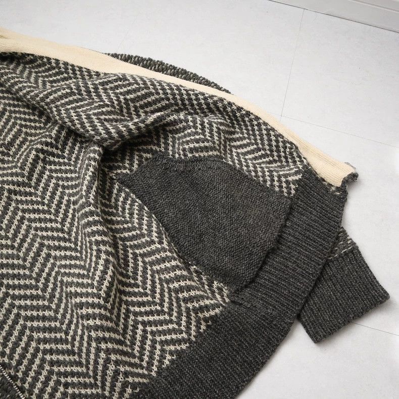 Yohji Yamamoto Yohji Yamamoto Yohji Yamamoto 2001AW Knit Zip Jacket Size US M / EU 48-50 / 2 - 6 Thumbnail